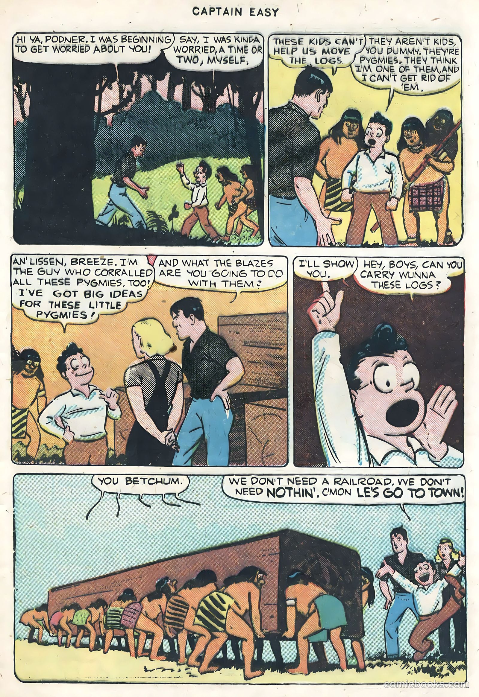 Captain Easy #11 (1948) — page 47 of 52