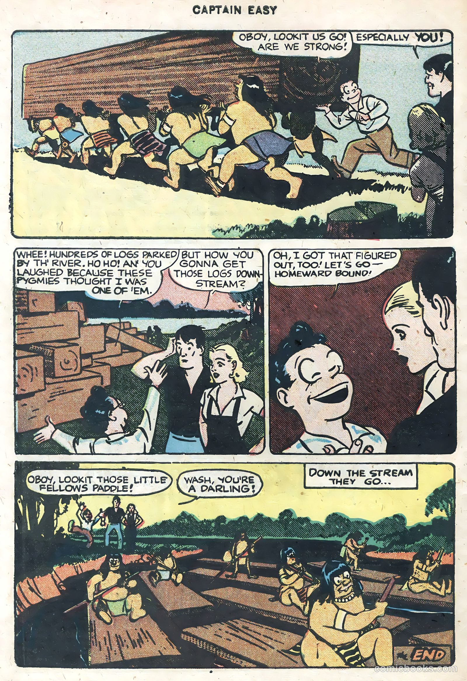 Captain Easy #11 (1948) — page 48 of 52