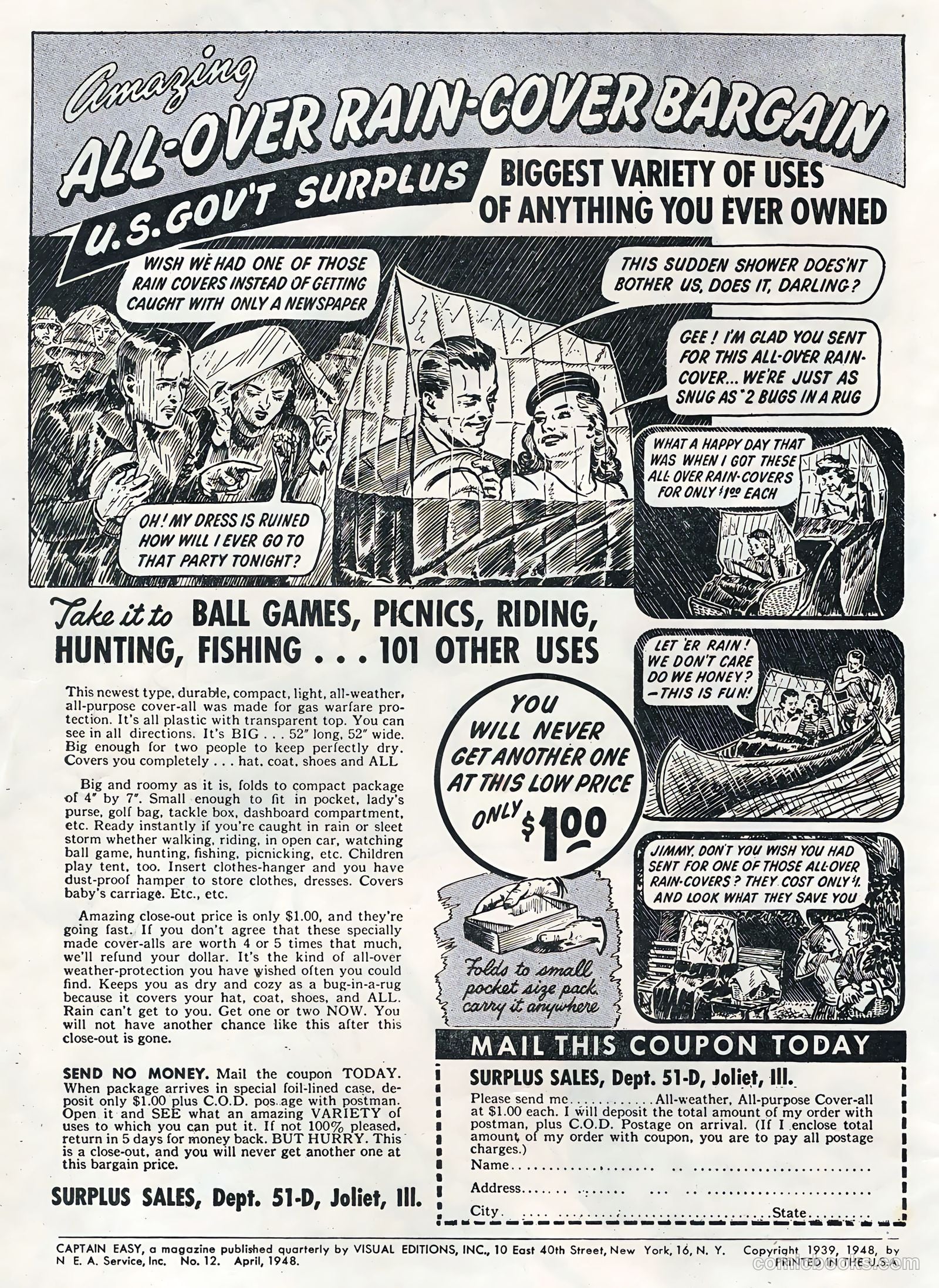 Captain Easy #12 (1948) — page 2 of 52