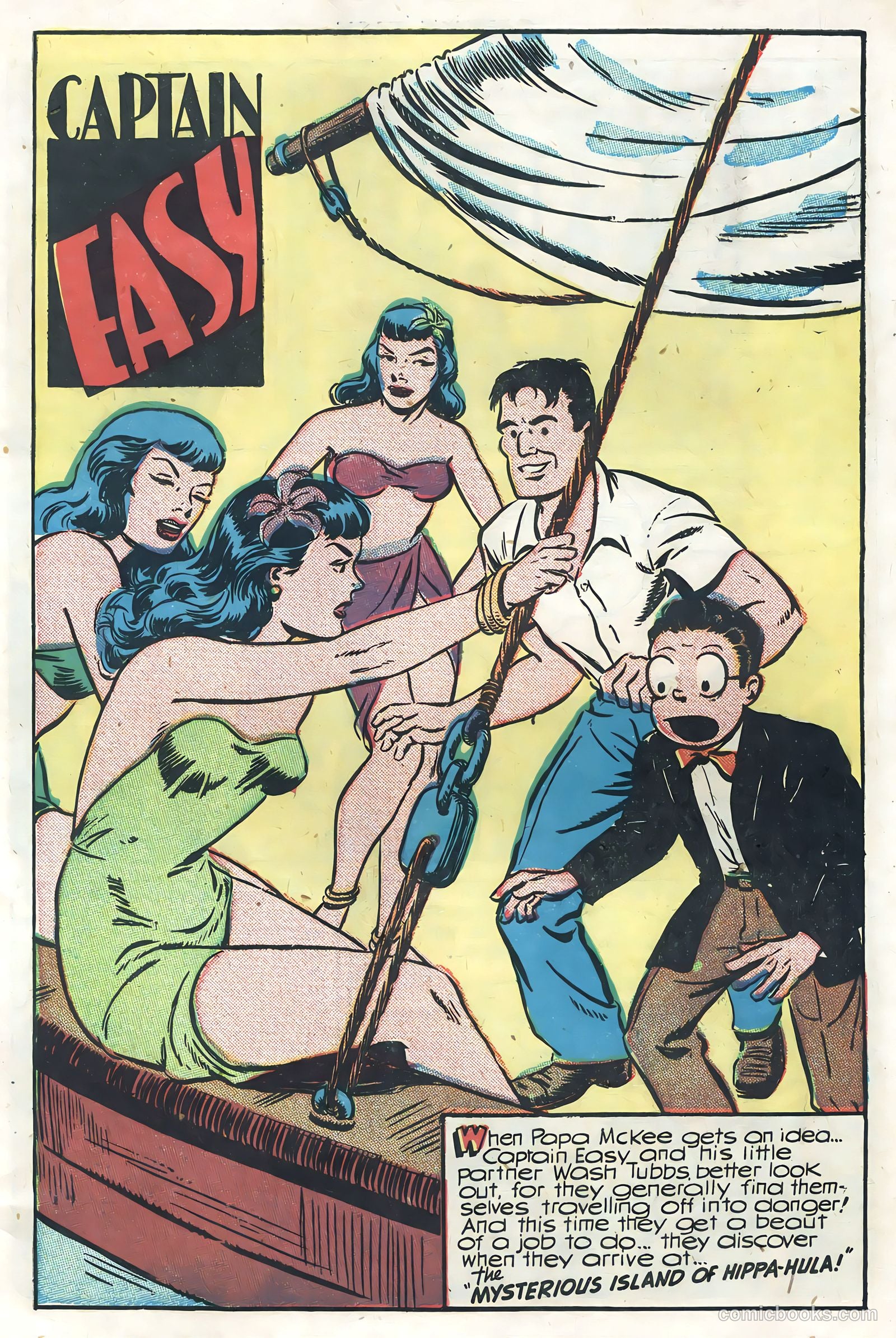 Captain Easy #12 (1948) — page 3 of 52