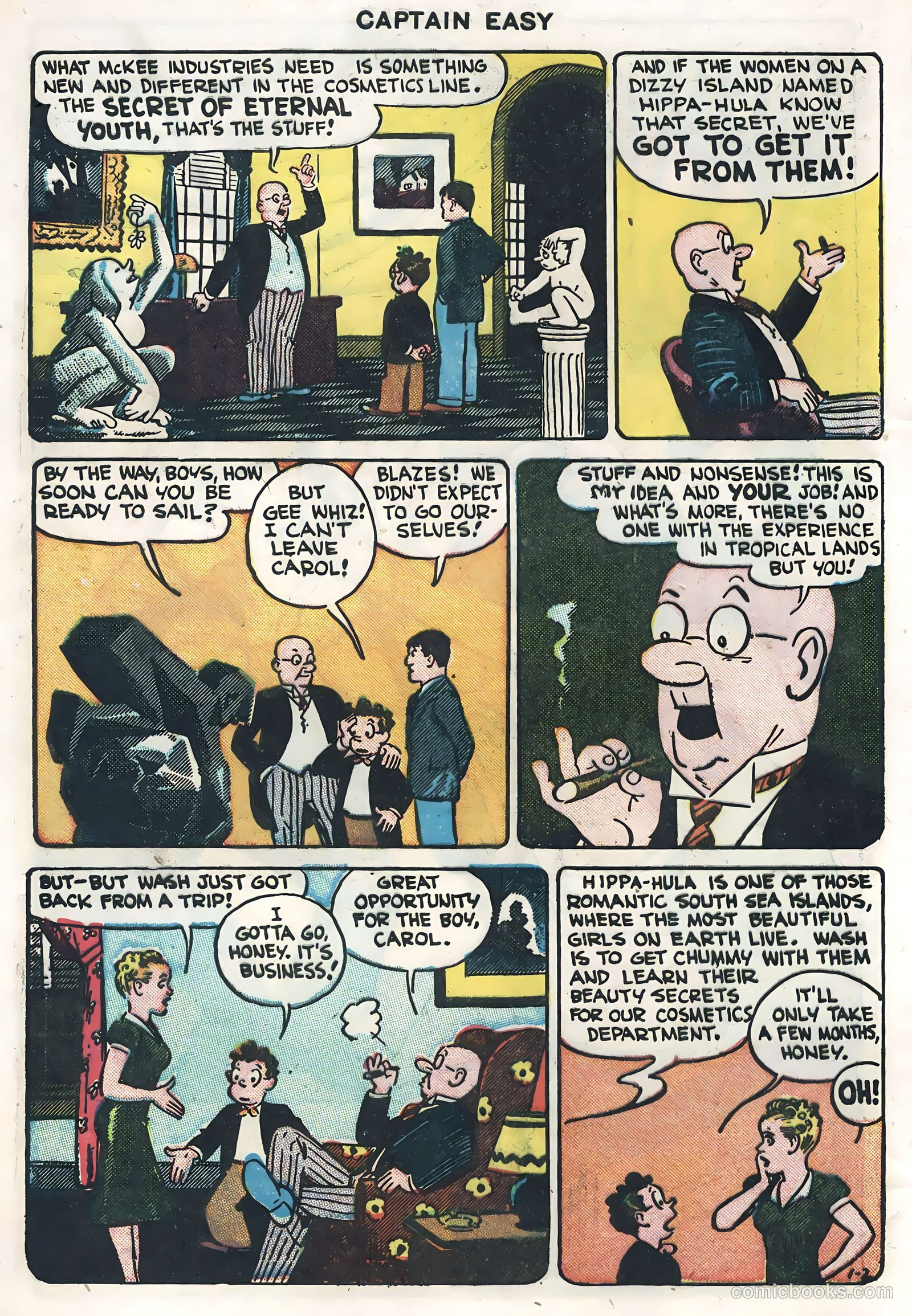 Captain Easy #12 (1948) — page 4 of 52