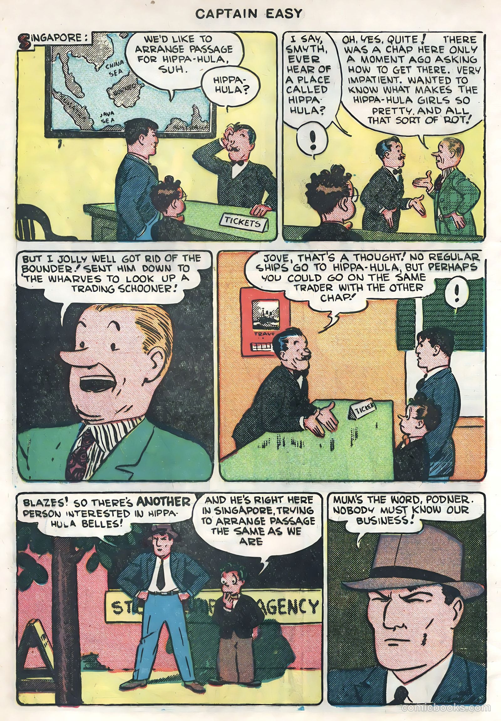 Captain Easy #12 (1948) — page 6 of 52