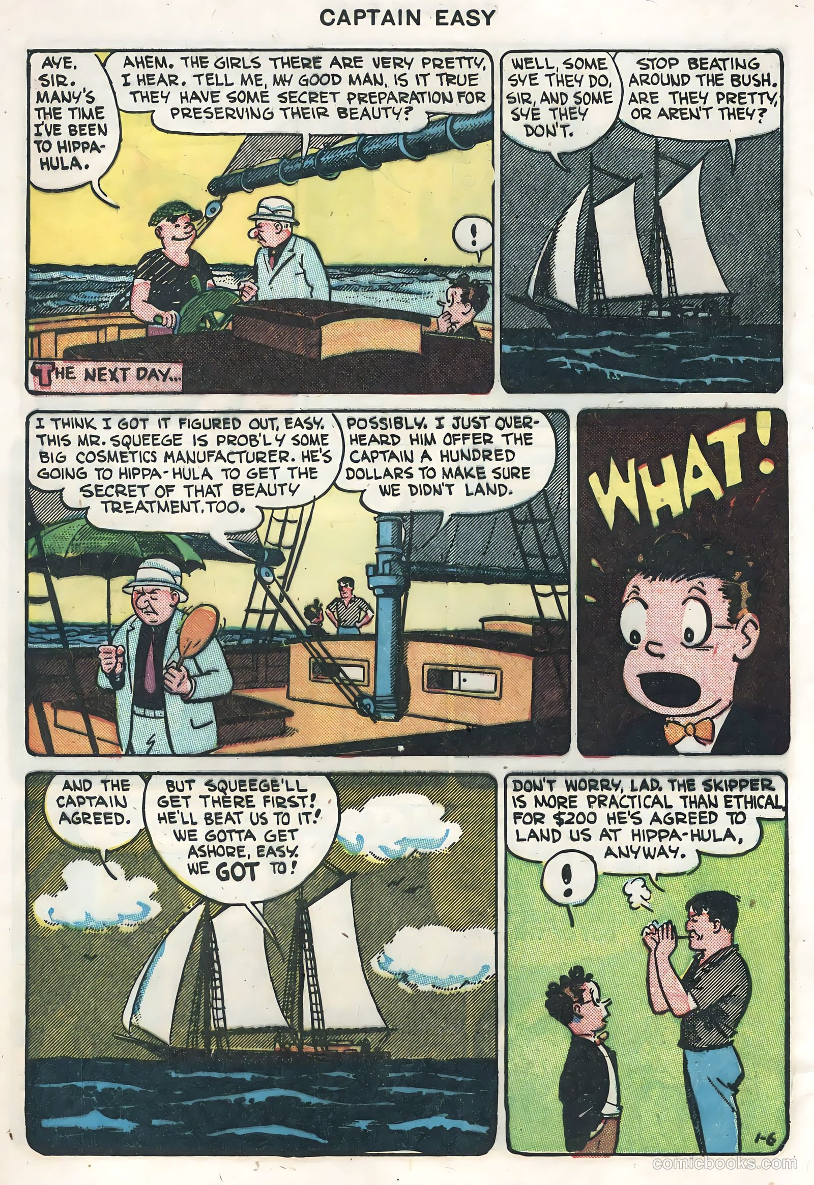 Captain Easy #12 (1948) — page 8 of 52