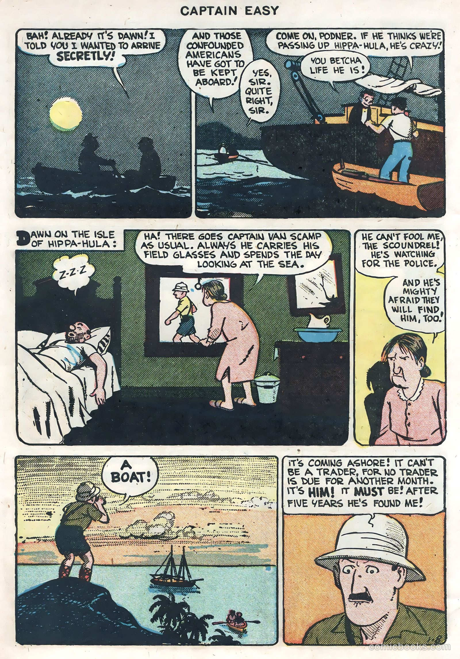 Captain Easy #12 (1948) — page 10 of 52