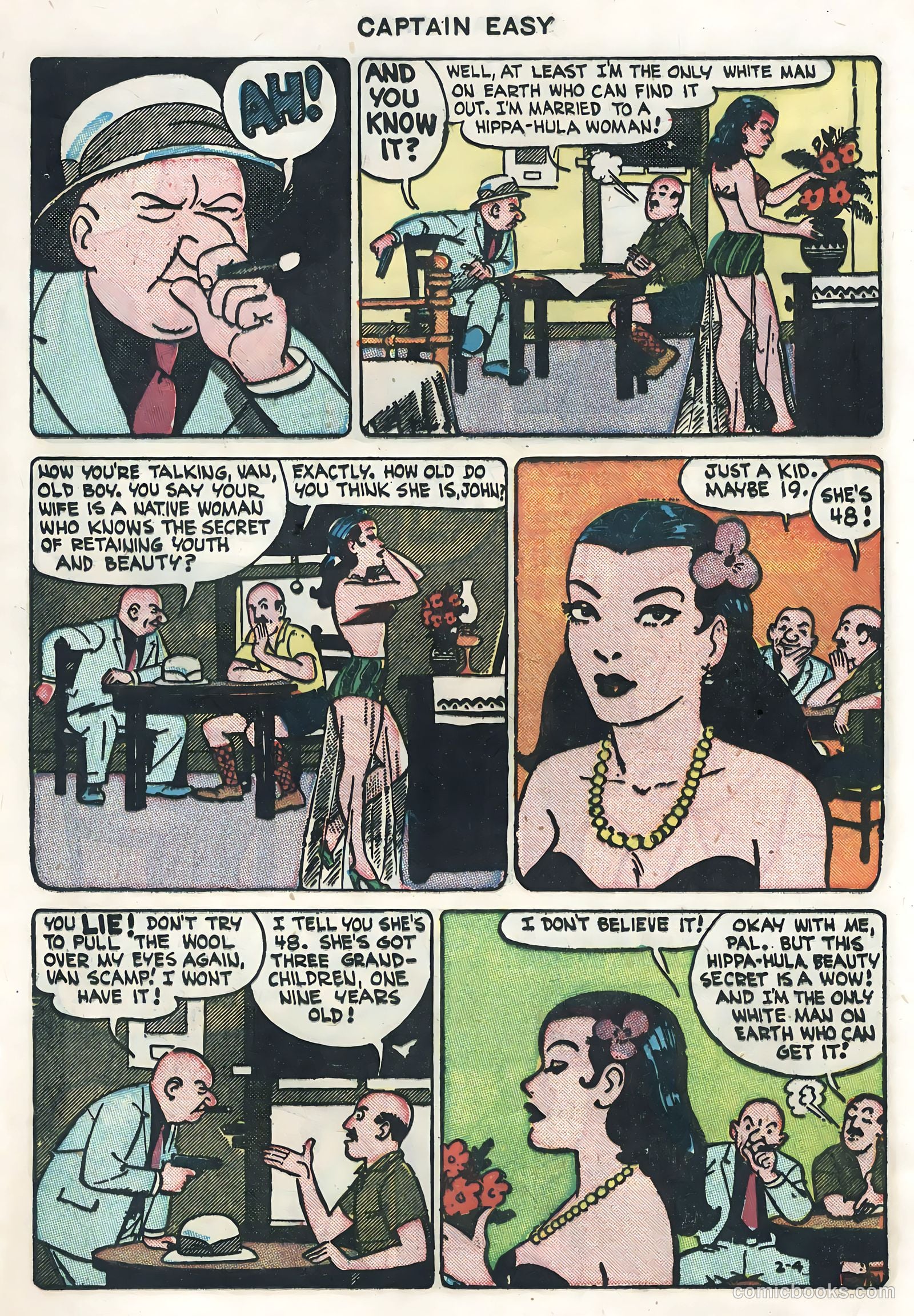 Captain Easy #12 (1948) — page 16 of 52