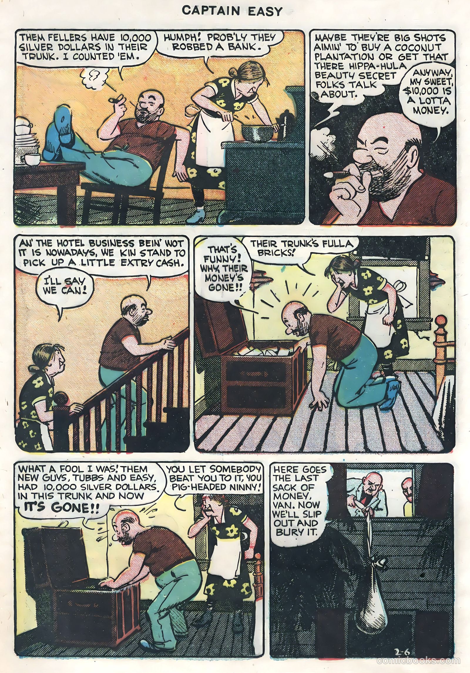 Captain Easy #12 (1948) — page 18 of 52