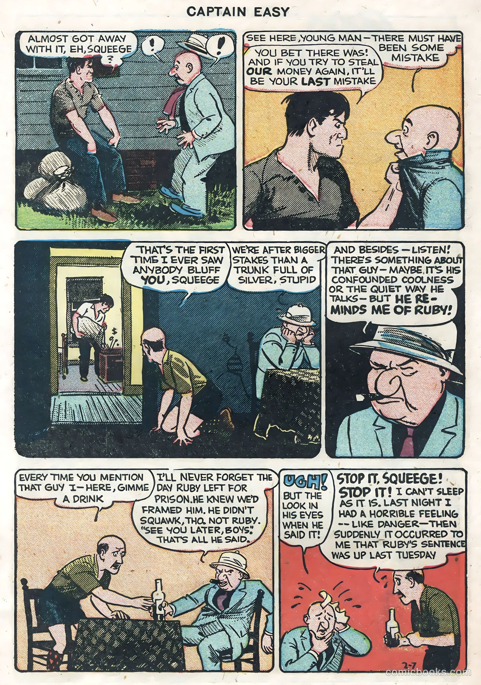 Captain Easy #12 (1948) — page 19 of 52