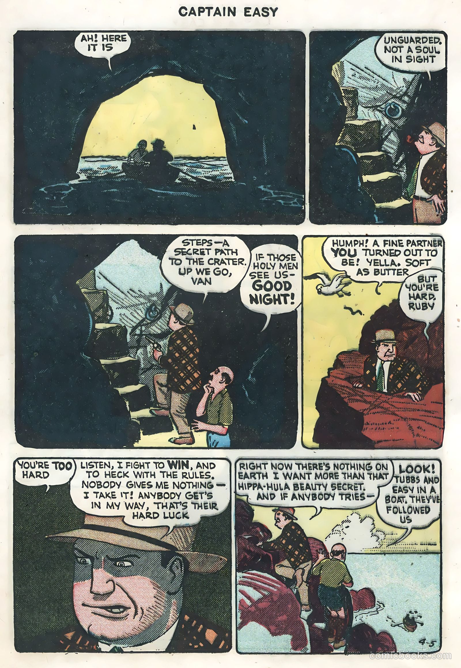 Captain Easy #12 (1948) — page 32 of 52