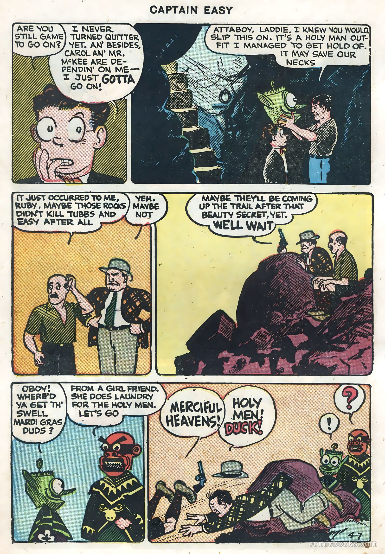 Captain Easy #12 (1948) — page 34 of 52