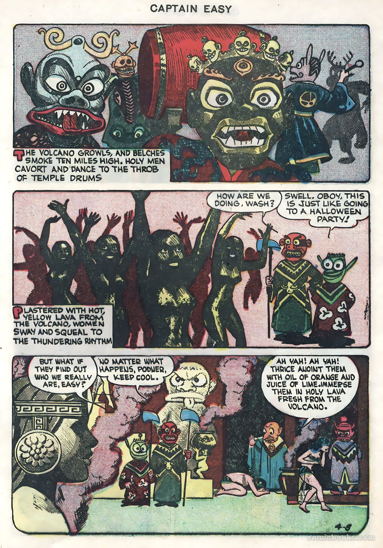Captain Easy #12 (1948) — page 35 of 52