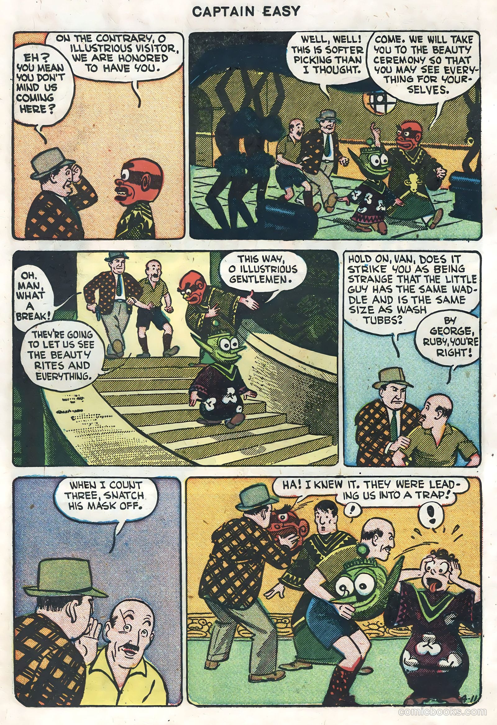 Captain Easy #12 (1948) — page 38 of 52