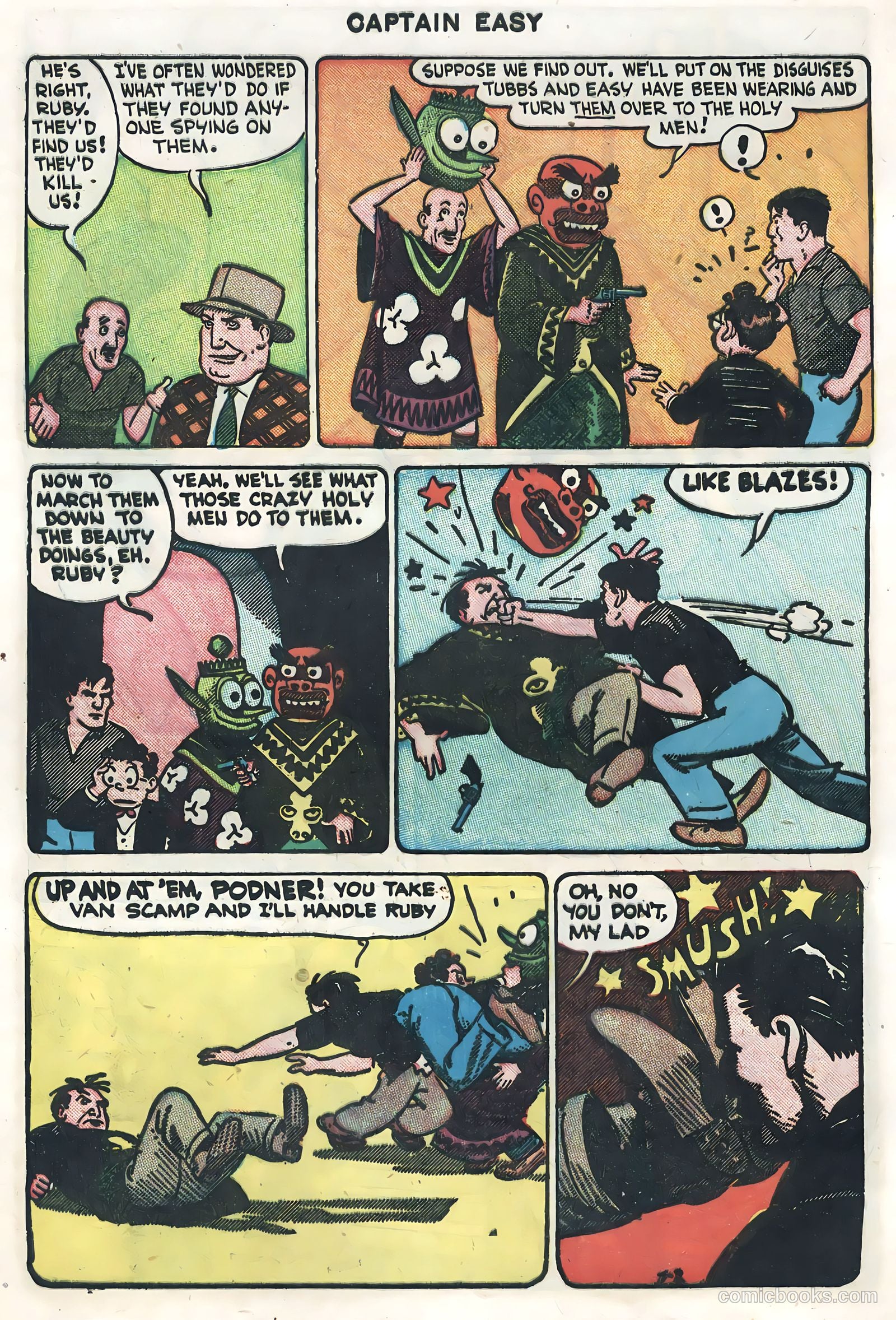 Captain Easy #12 (1948) — page 40 of 52