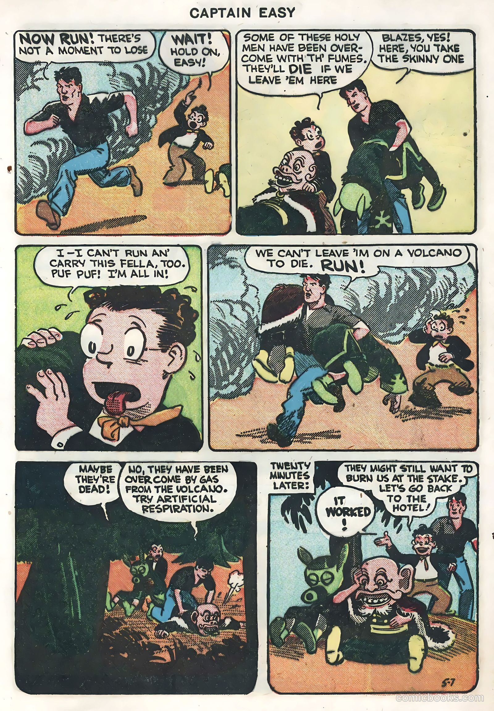 Captain Easy #12 (1948) — page 45 of 52