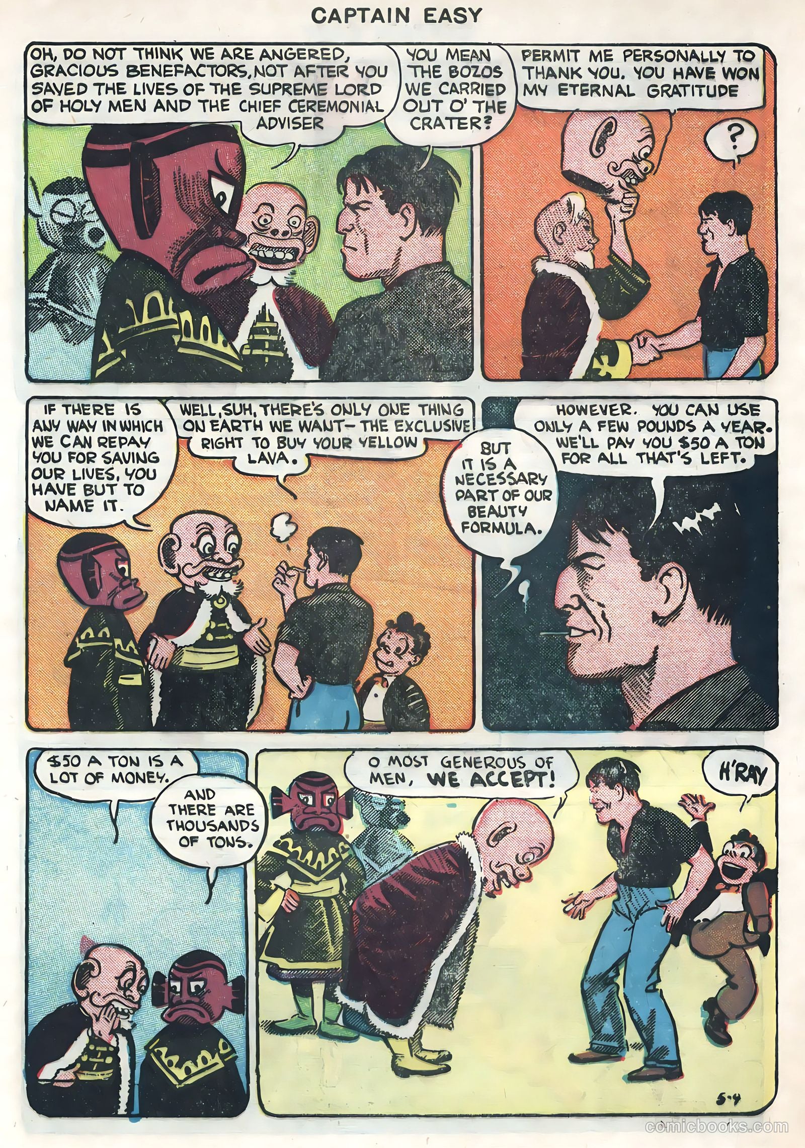 Captain Easy #12 (1948) — page 47 of 52