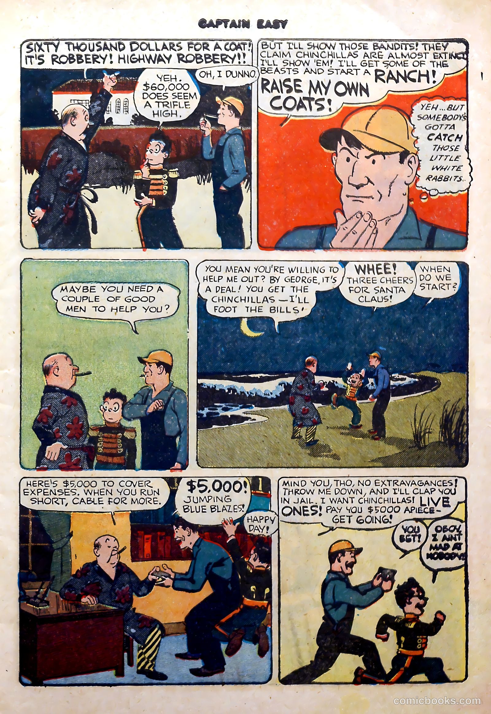 Captain Easy #13 (1948) — page 5 of 53