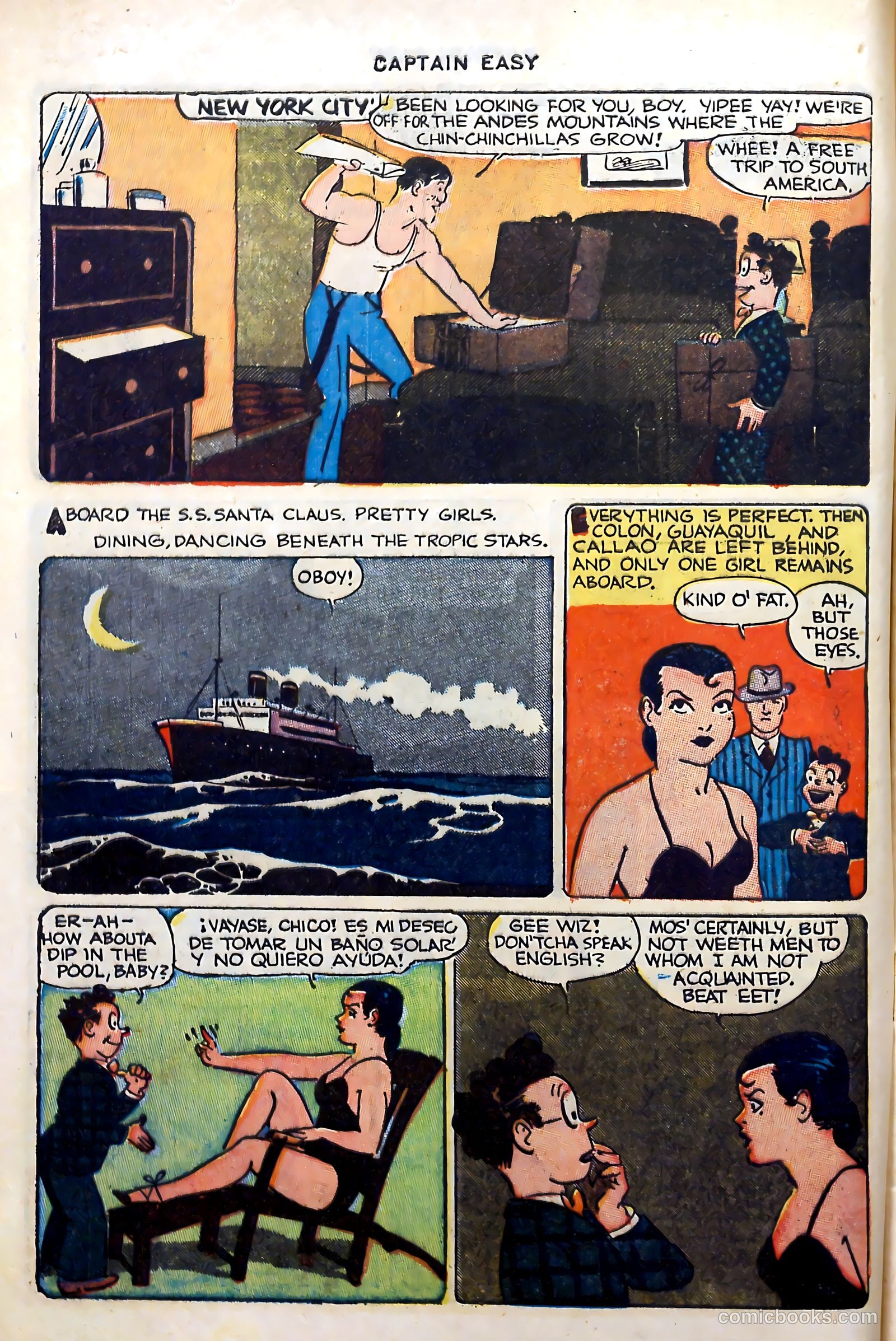 Captain Easy #13 (1948) — page 6 of 53