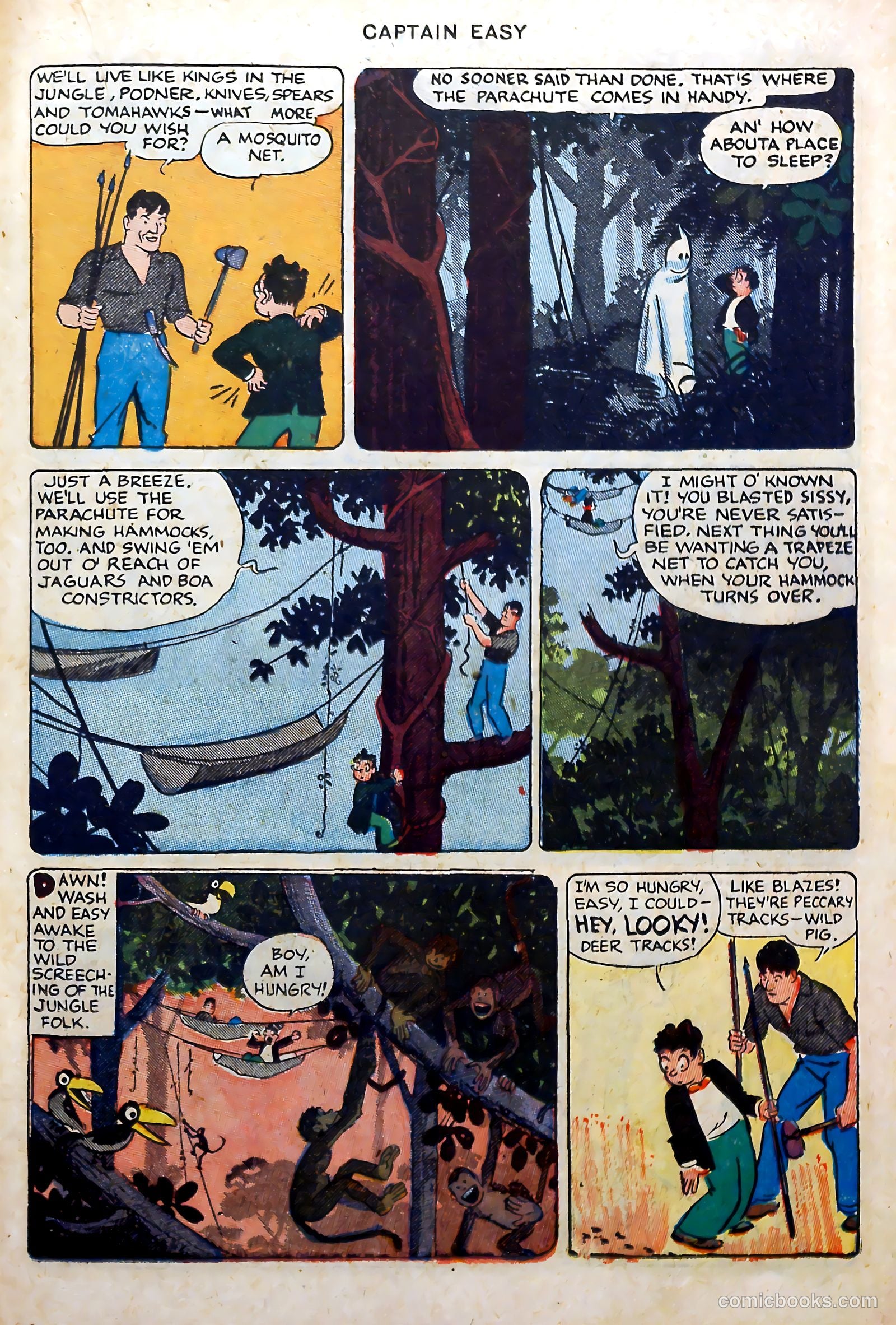 Captain Easy #13 (1948) — page 31 of 53