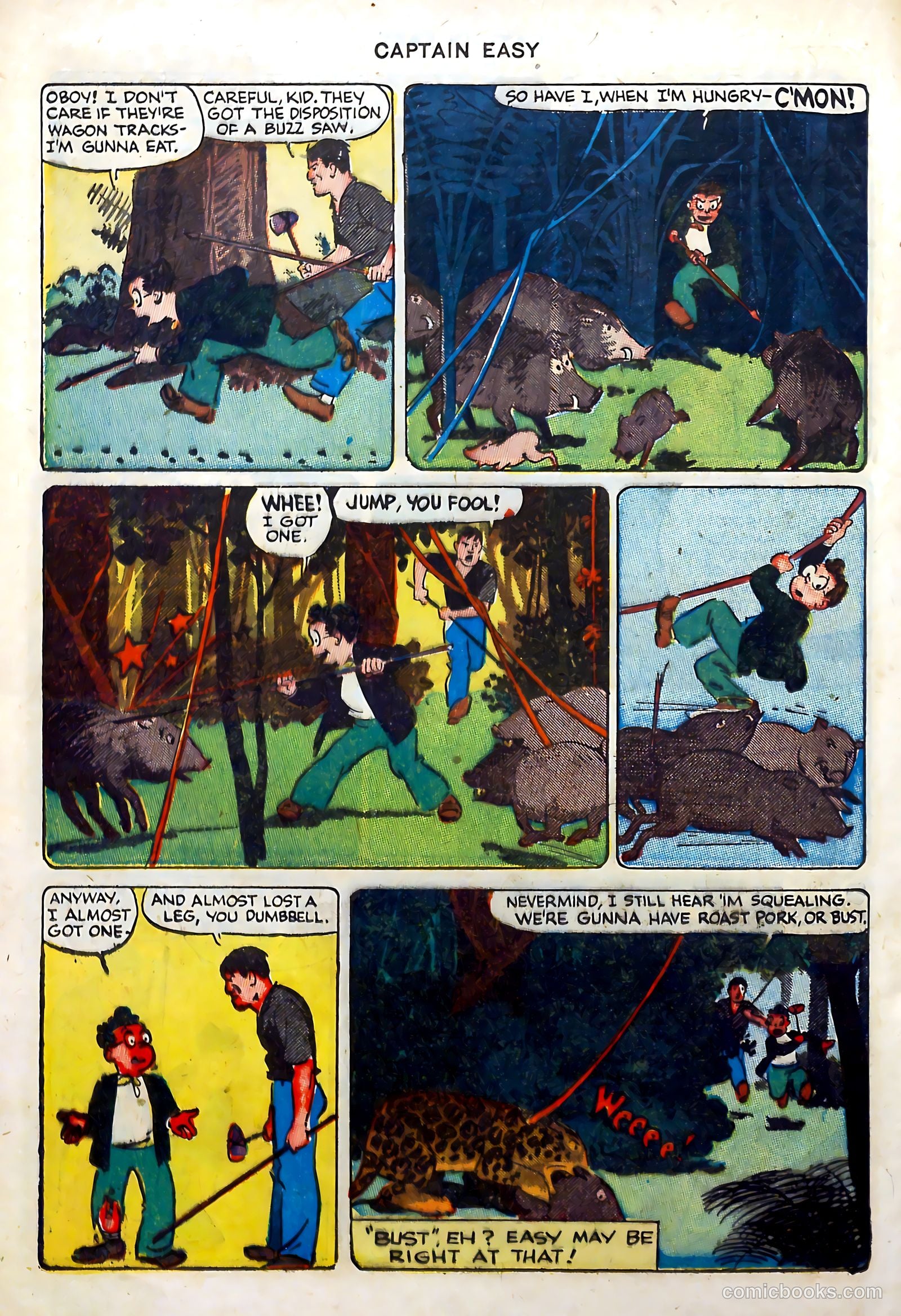 Captain Easy #13 (1948) — page 32 of 53