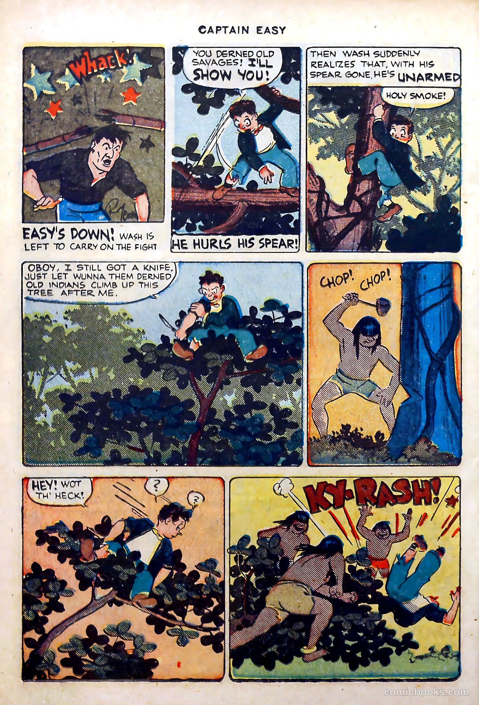 Captain Easy #13 (1948) — page 36 of 53