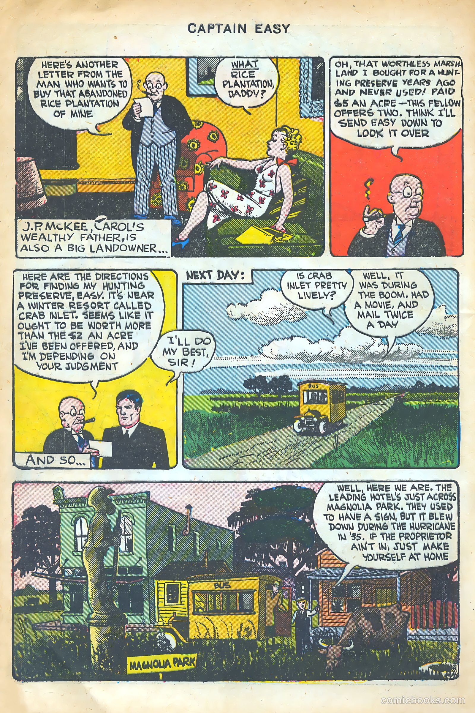 Captain Easy #14 (1948) — page 4 of 52