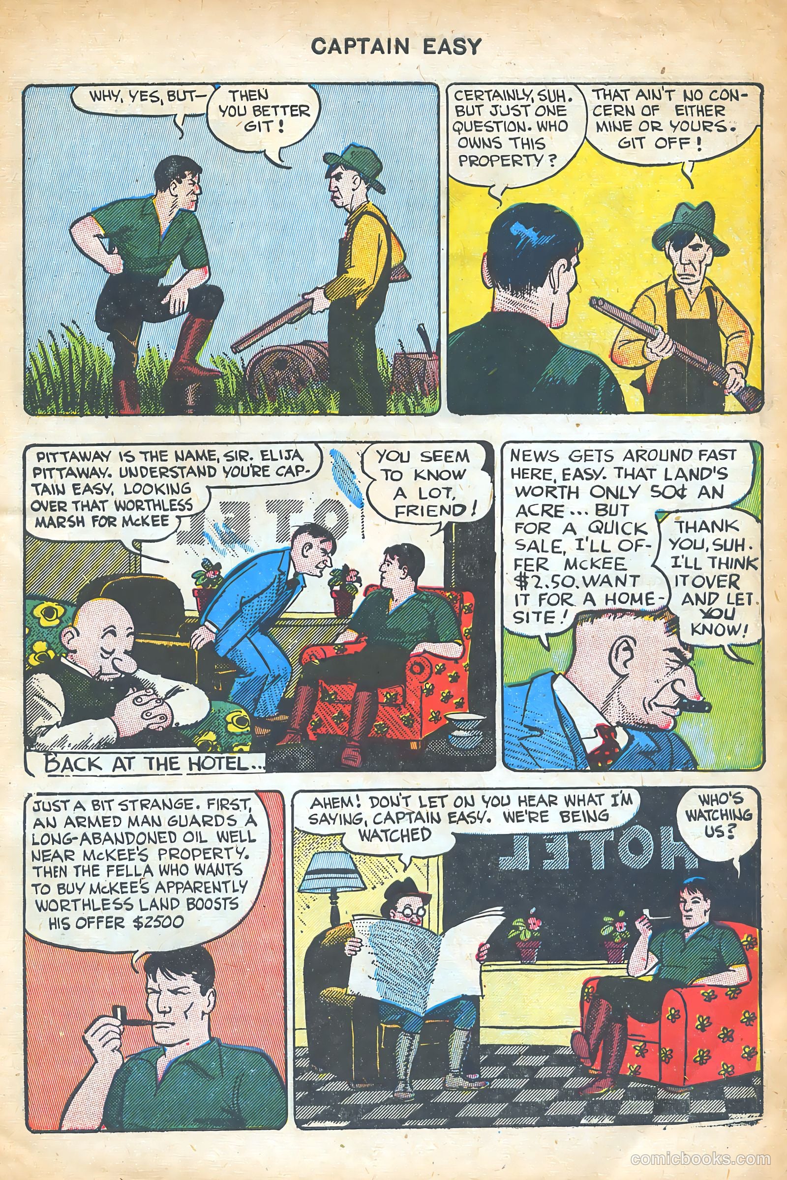 Captain Easy #14 (1948) — page 7 of 52