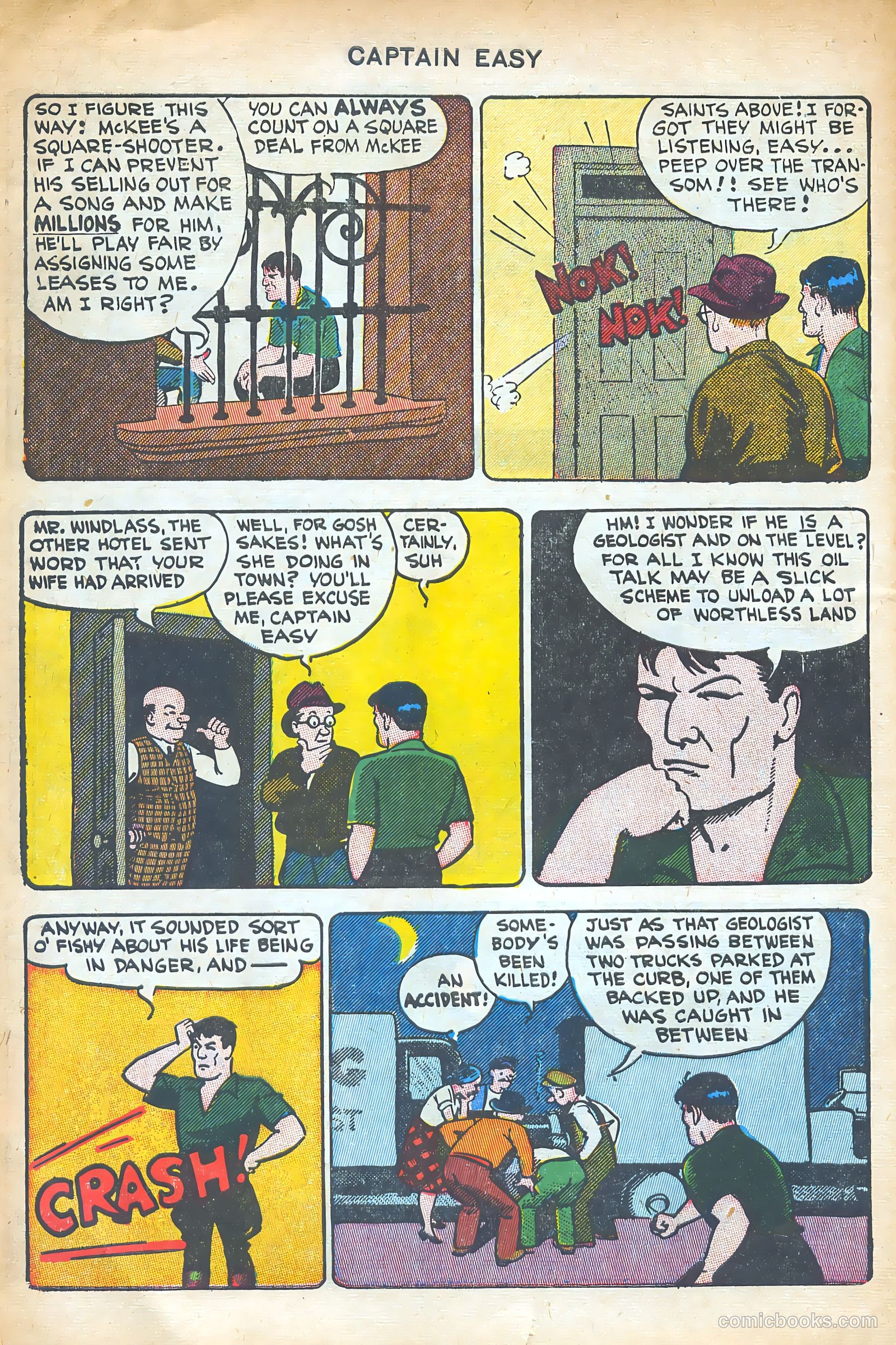 Captain Easy #14 (1948) — page 10 of 52