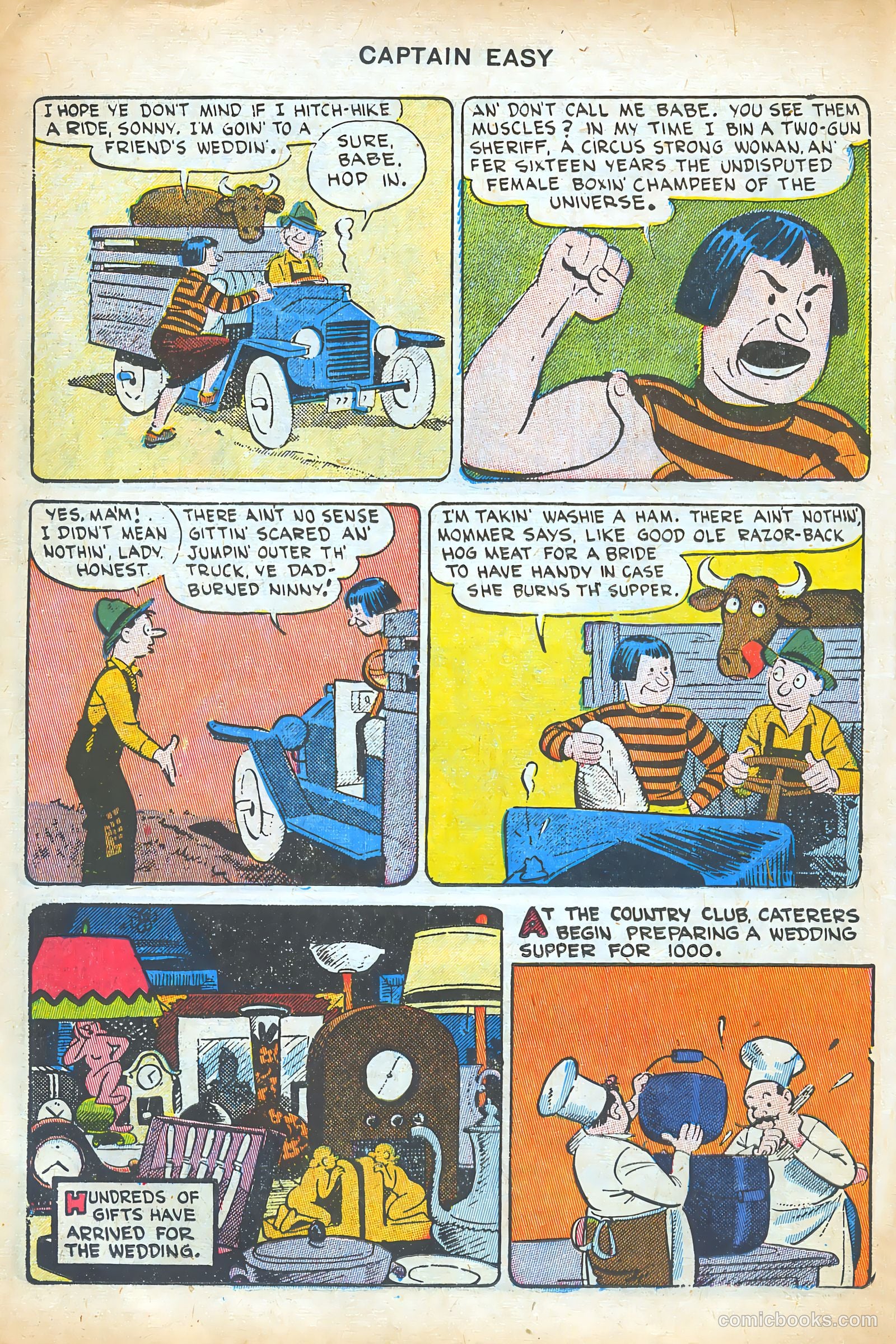 Captain Easy #14 (1948) — page 36 of 52