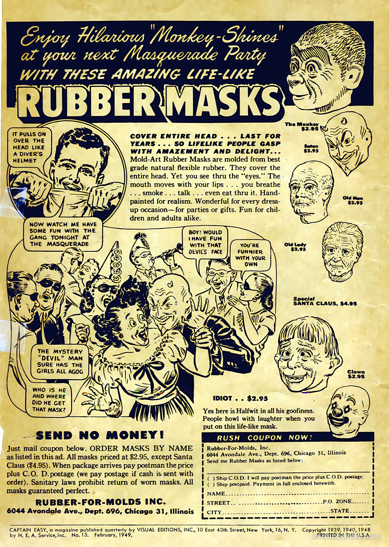 Captain Easy #15 (1949) — page 3 of 37
