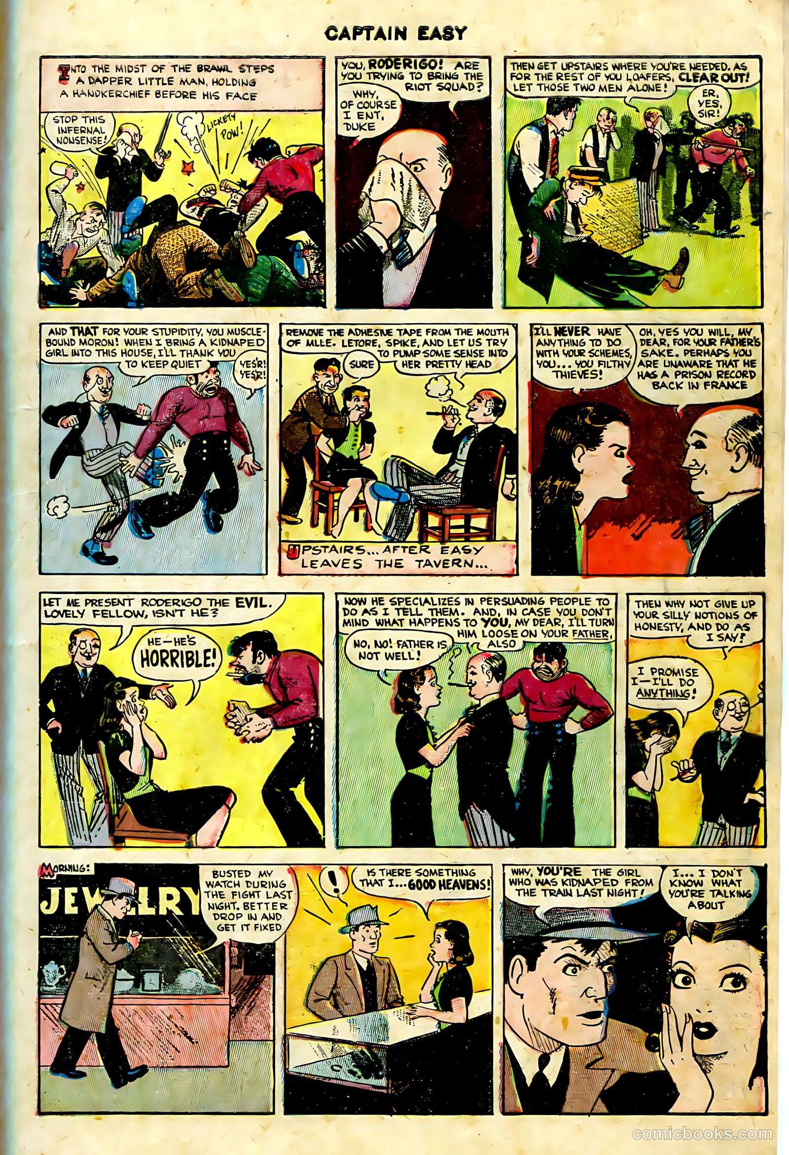 Captain Easy #15 (1949) — page 8 of 37