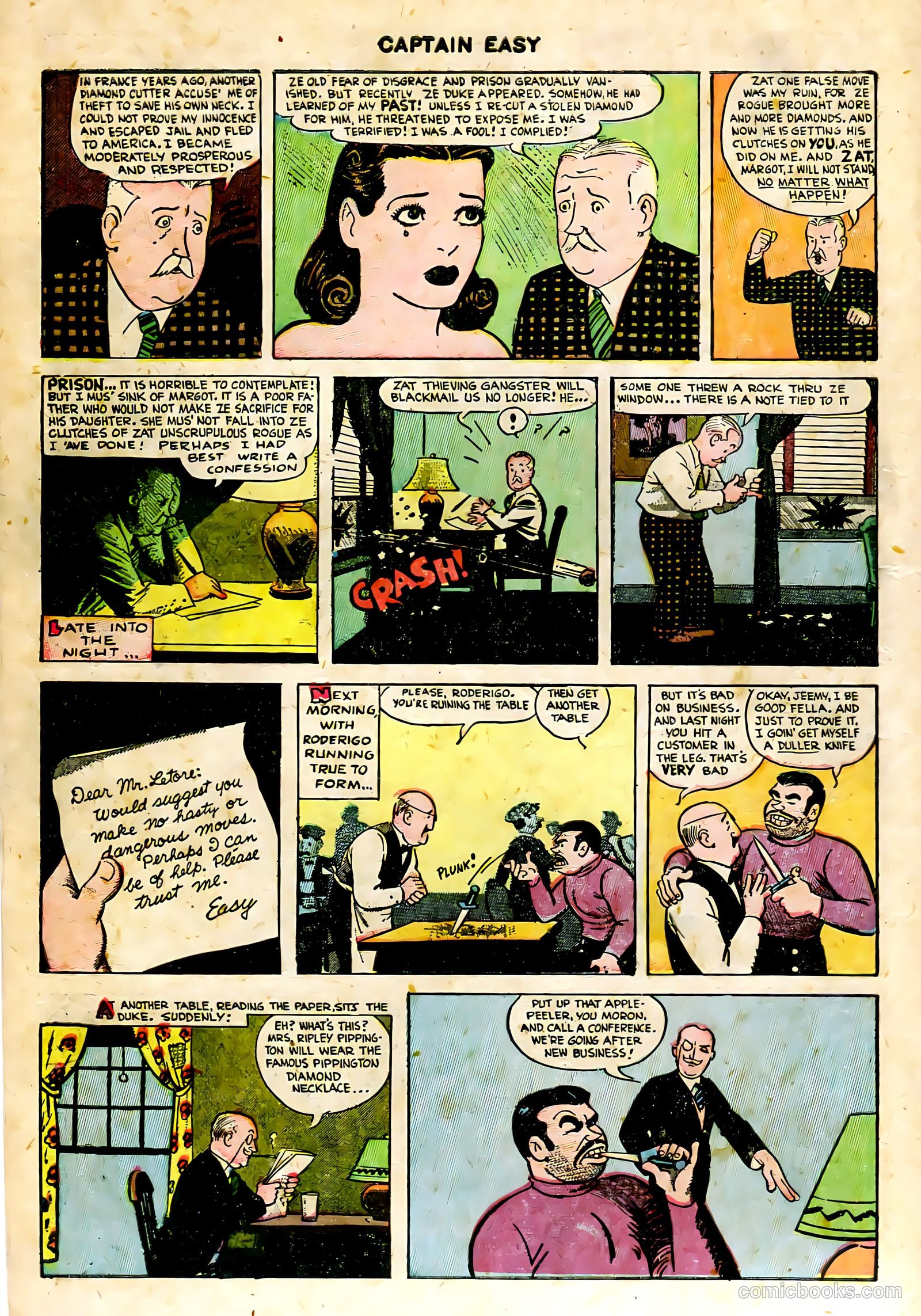 Captain Easy #15 (1949) — page 11 of 37