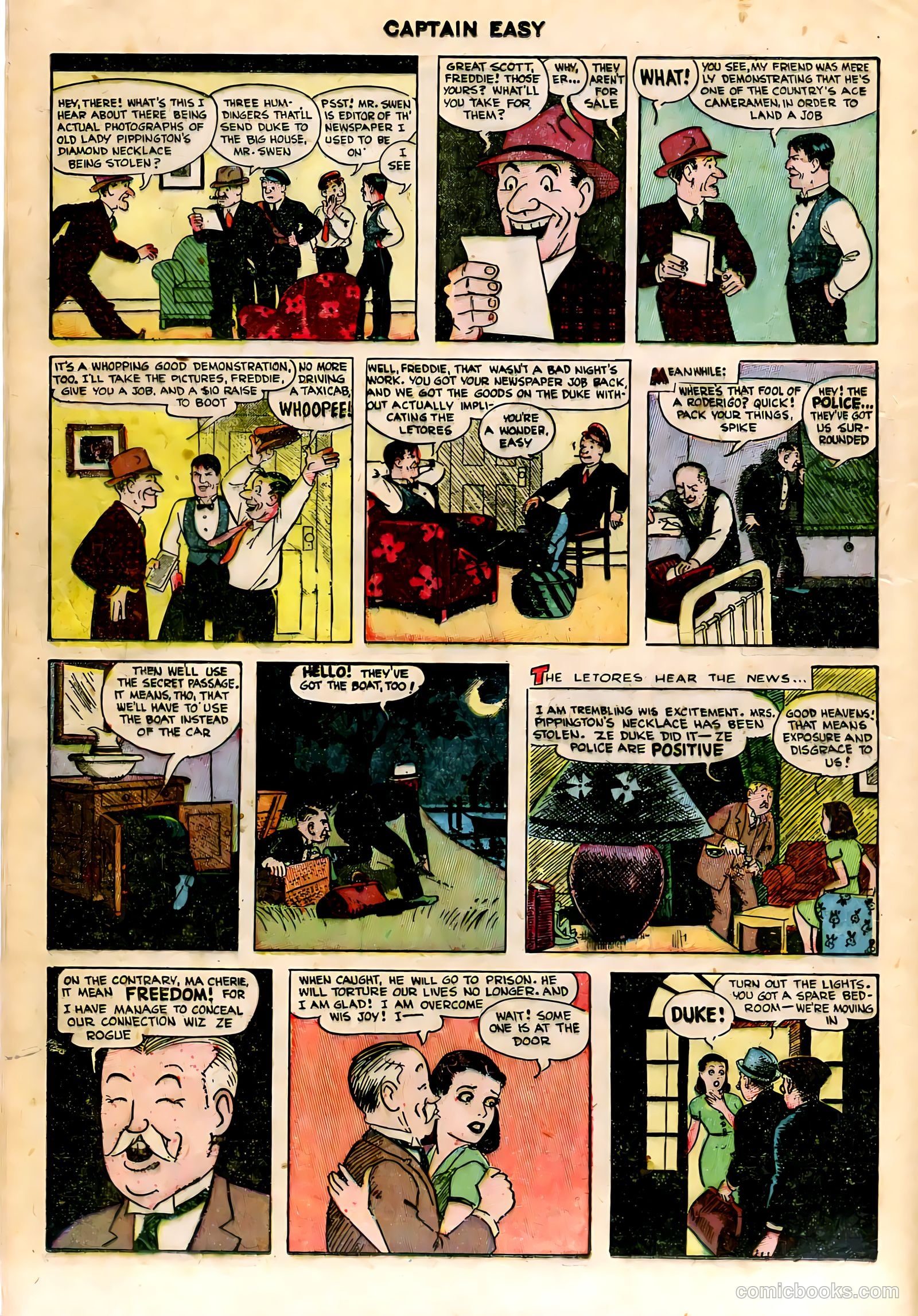 Captain Easy #15 (1949) — page 17 of 37