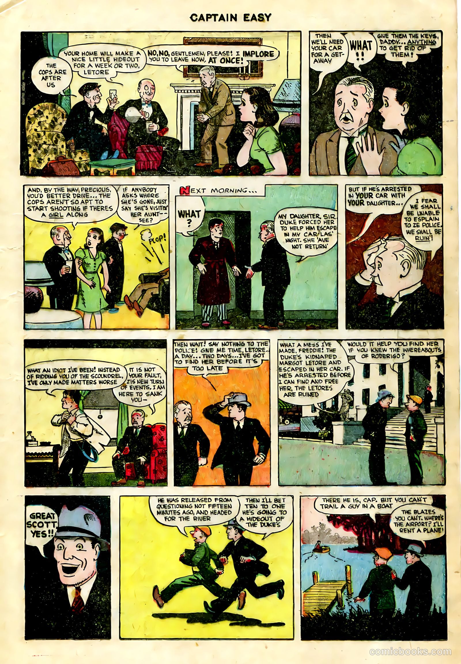 Captain Easy #15 (1949) — page 18 of 37