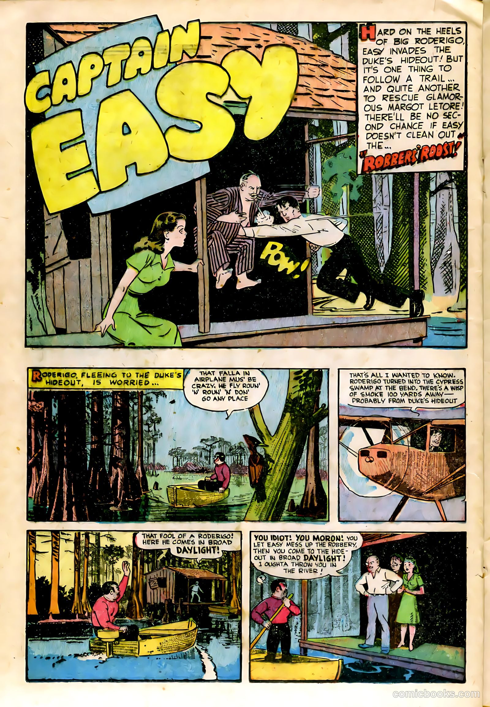 Captain Easy #15 (1949) — page 21 of 37