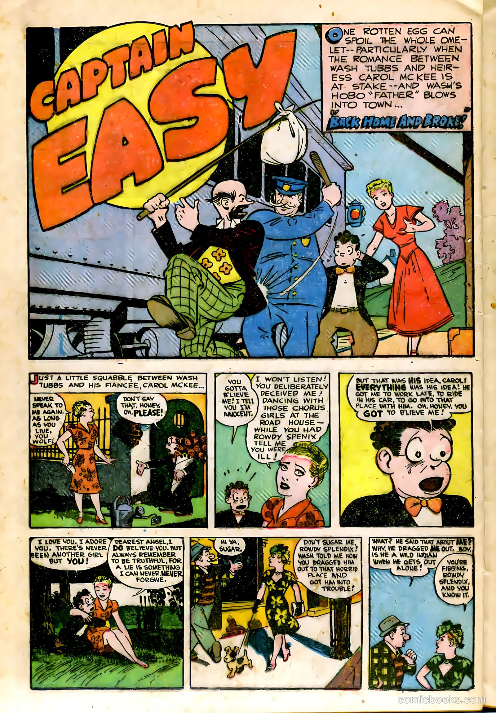 Captain Easy #15 (1949) — page 25 of 37