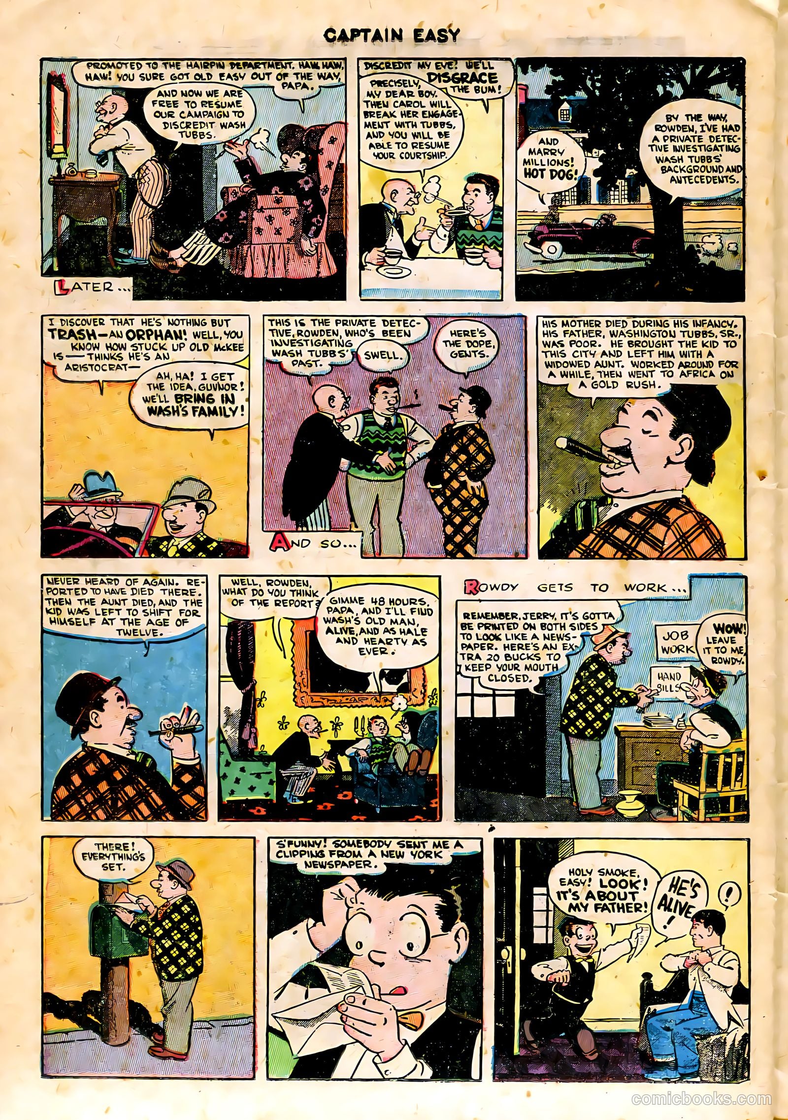 Captain Easy #15 (1949) — page 27 of 37