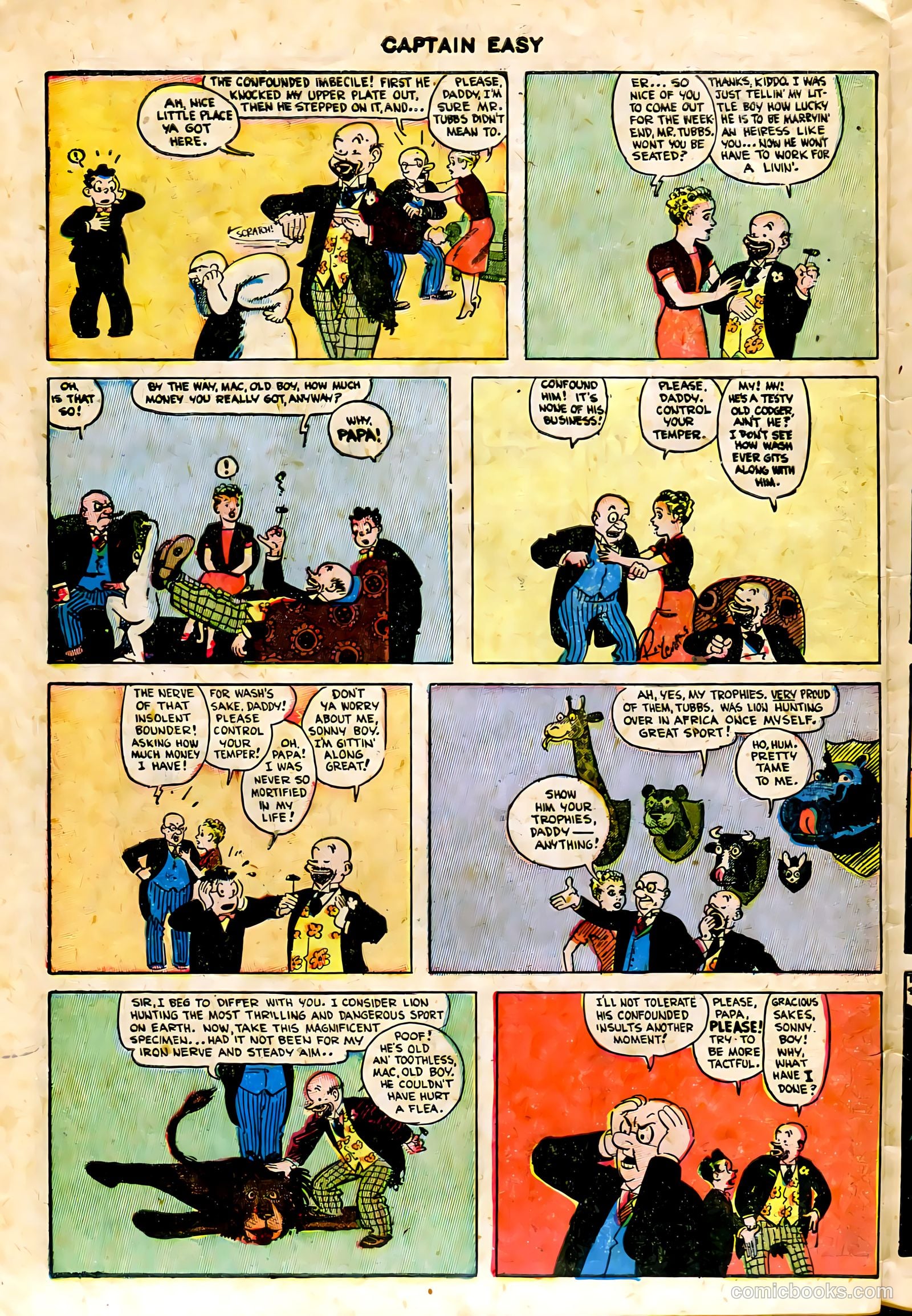 Captain Easy #15 (1949) — page 31 of 37