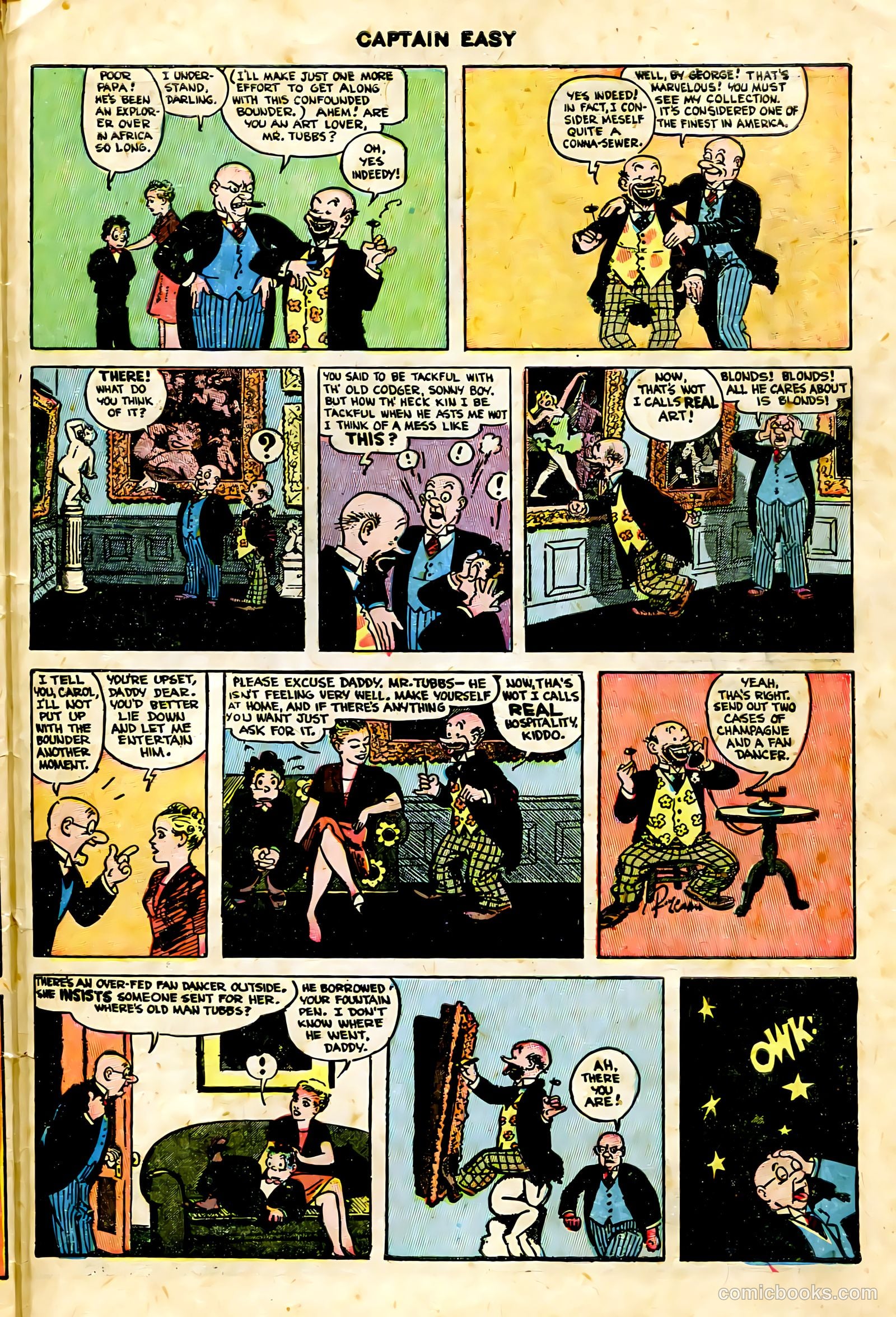 Captain Easy #15 (1949) — page 32 of 37