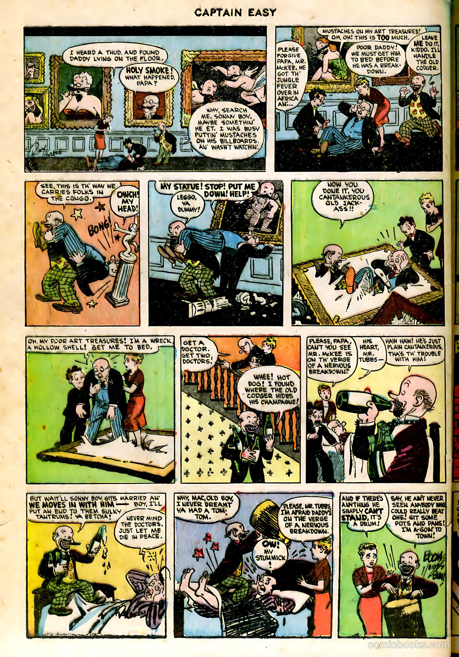 Captain Easy #15 (1949) — page 33 of 37