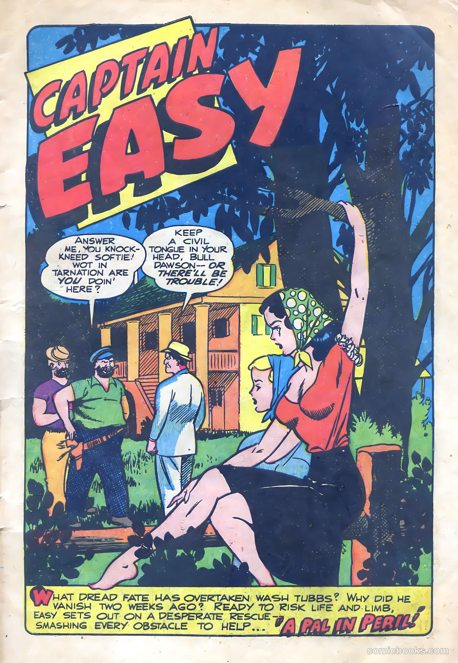 Captain Easy #16 (1949) — page 3 of 36