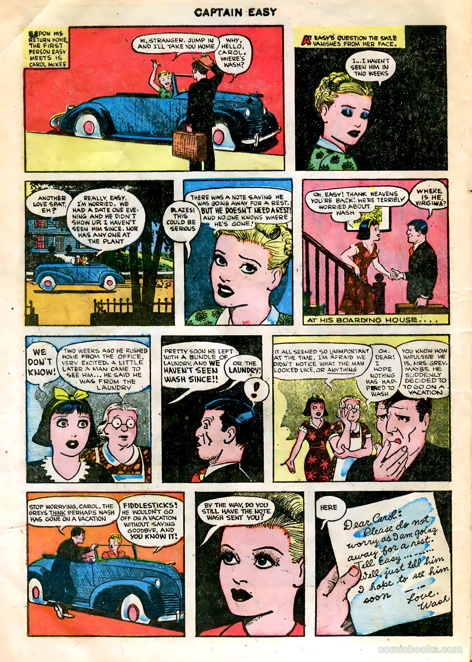 Captain Easy #16 (1949) — page 4 of 36