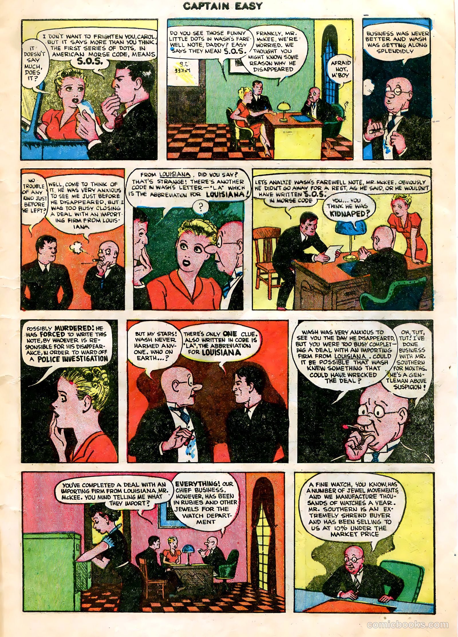 Captain Easy #16 (1949) — page 5 of 36