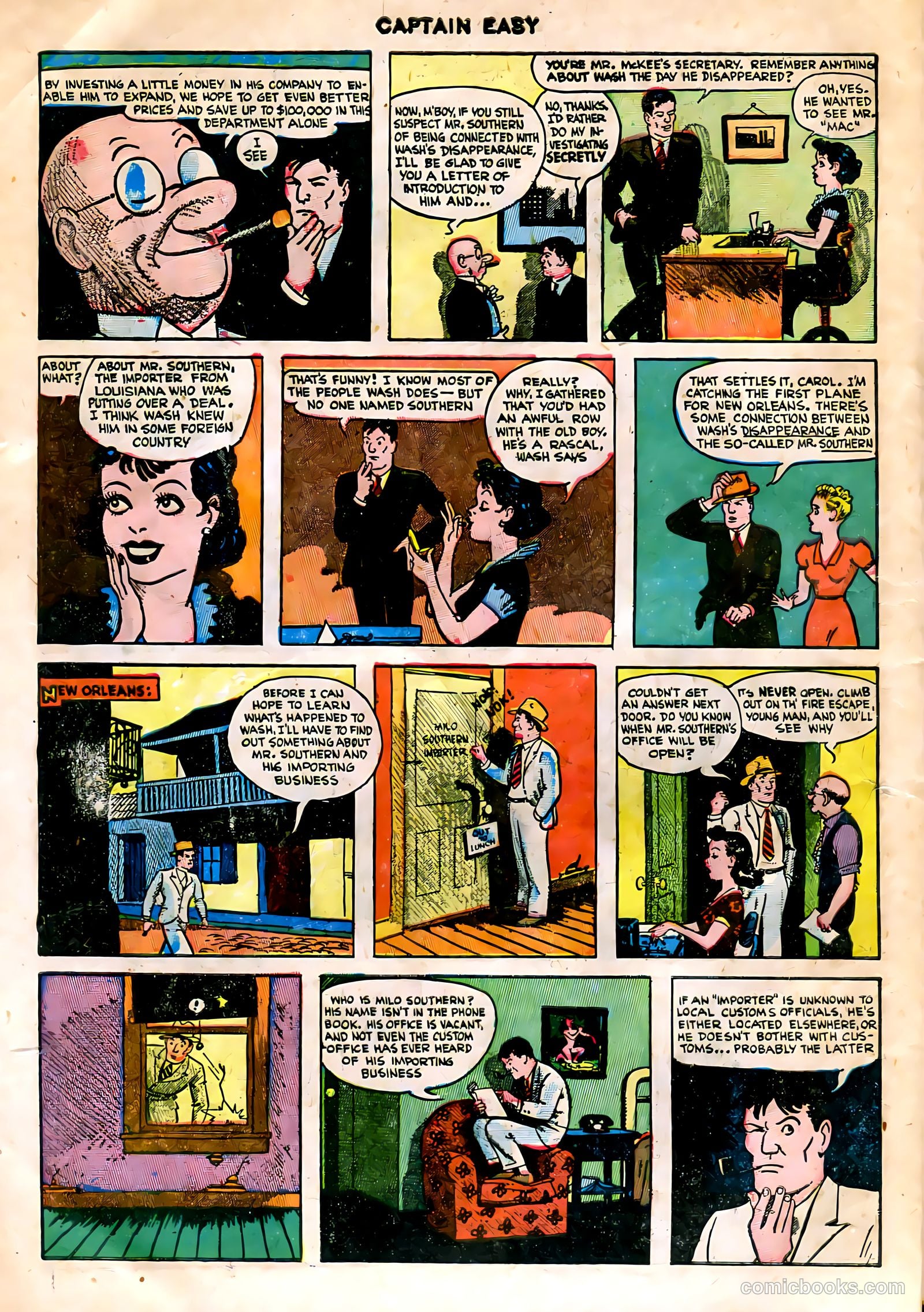 Captain Easy #16 (1949) — page 6 of 36