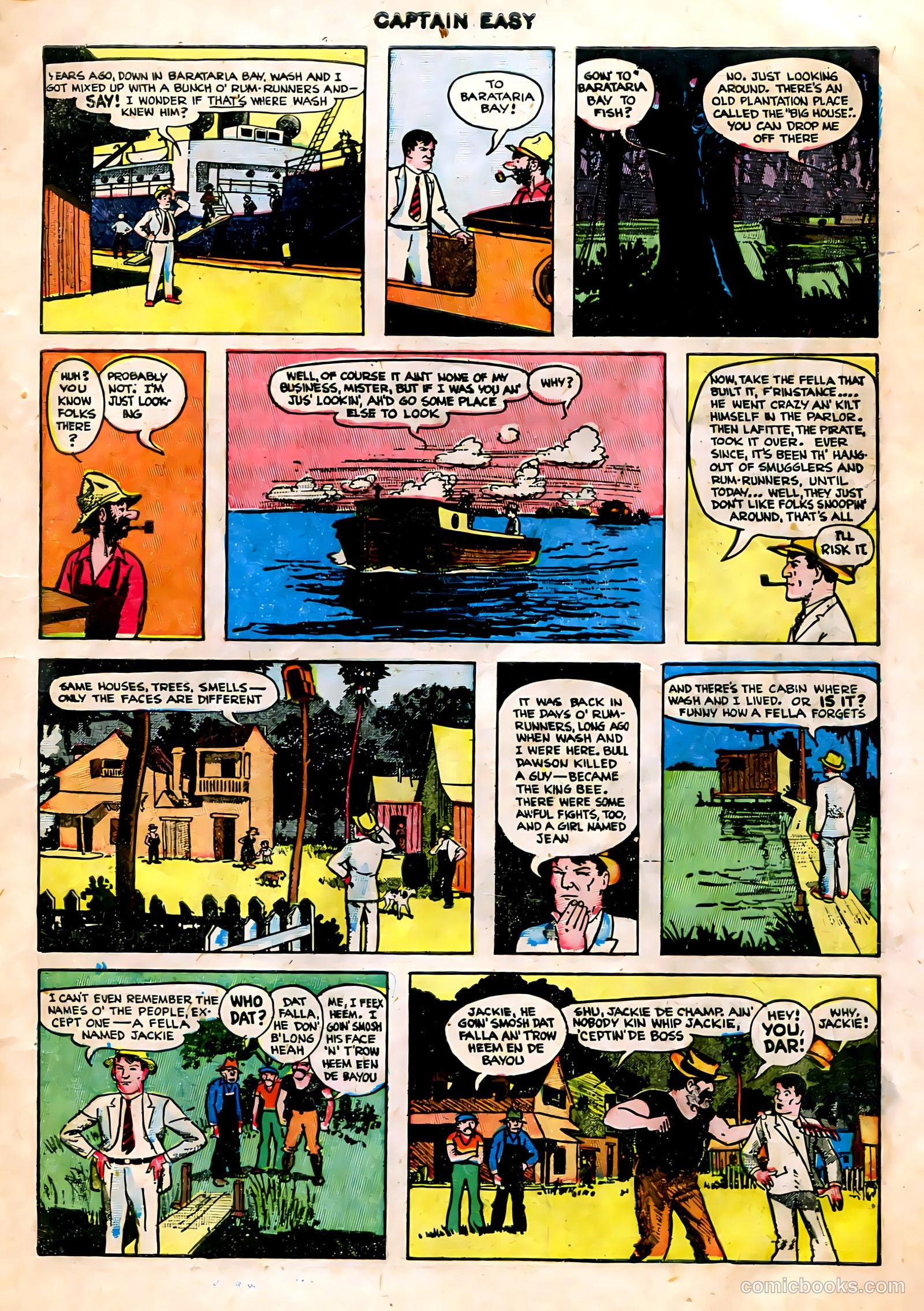 Captain Easy #16 (1949) — page 7 of 36