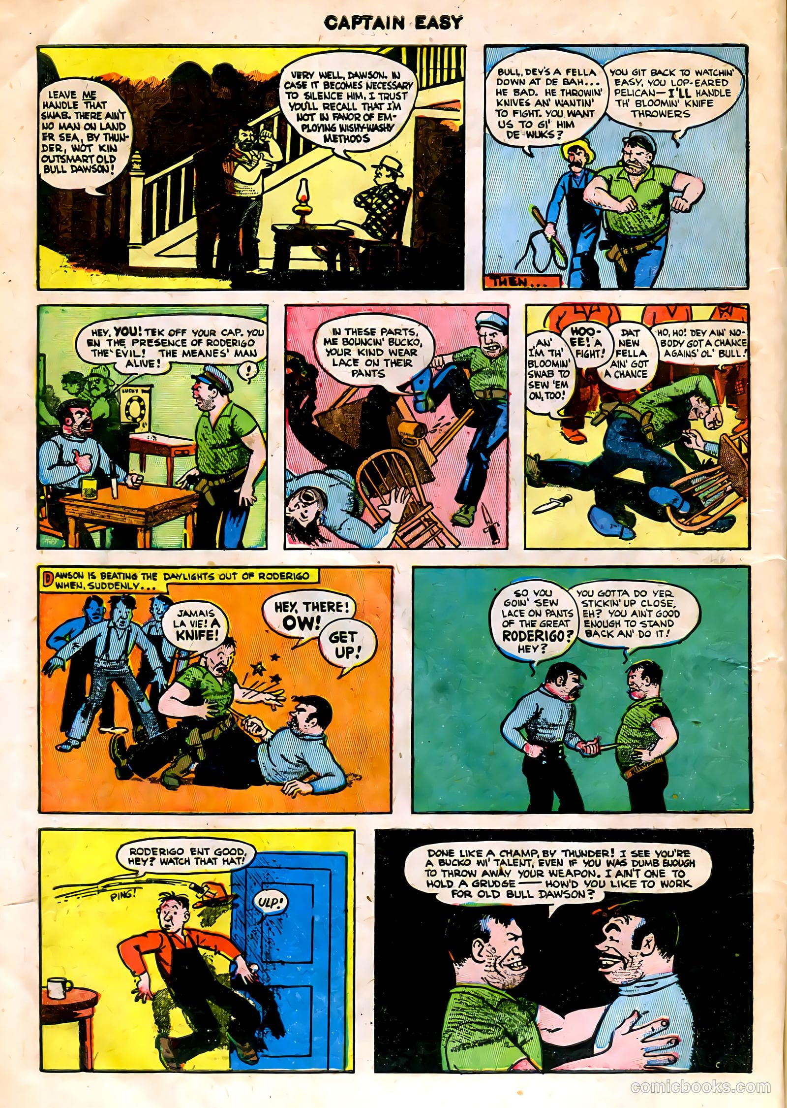 Captain Easy #16 (1949) — page 10 of 36