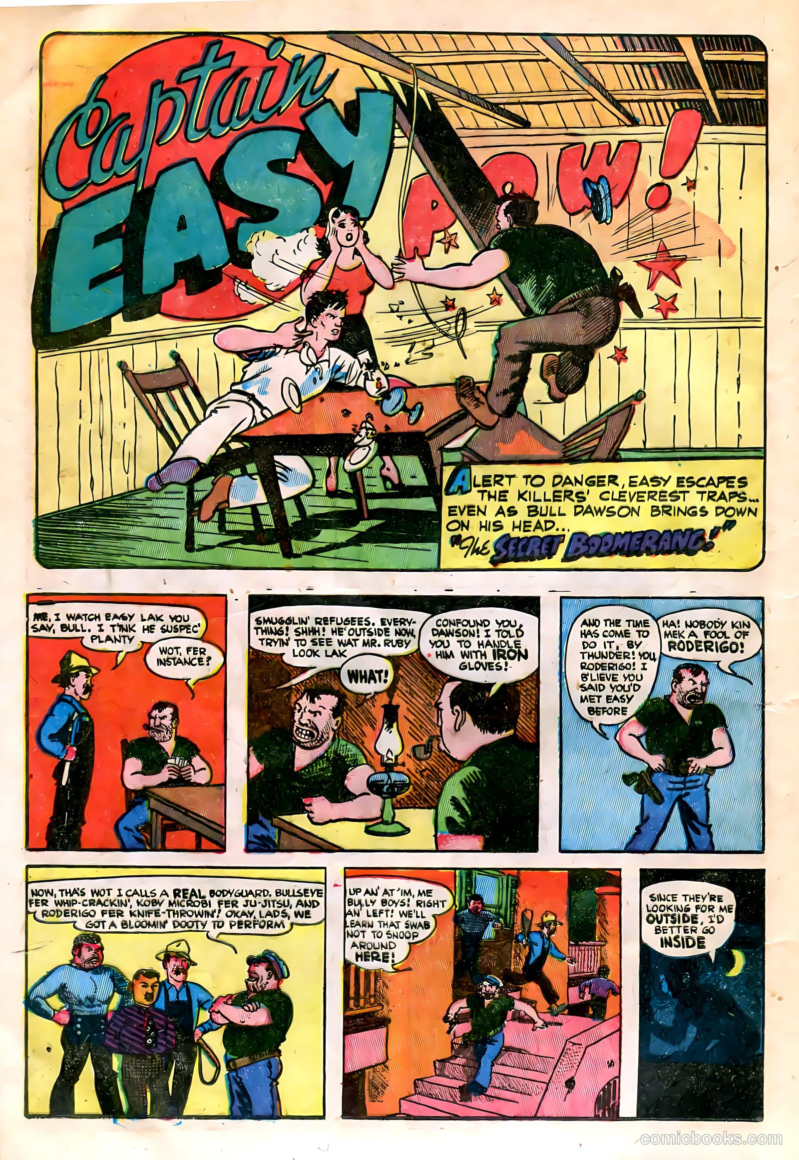 Captain Easy #16 (1949) — page 12 of 36