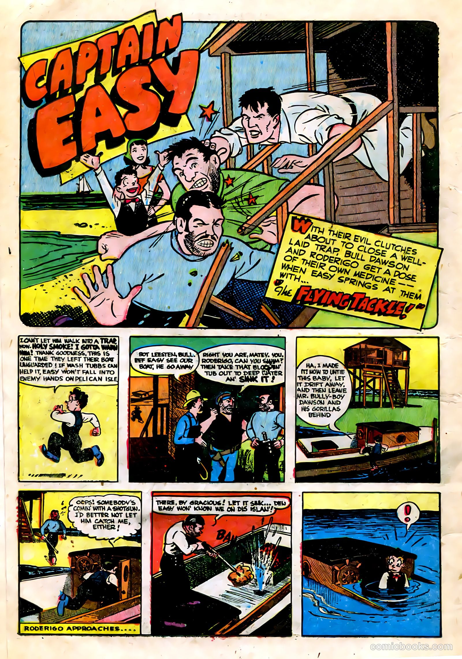 Captain Easy #16 (1949) — page 18 of 36
