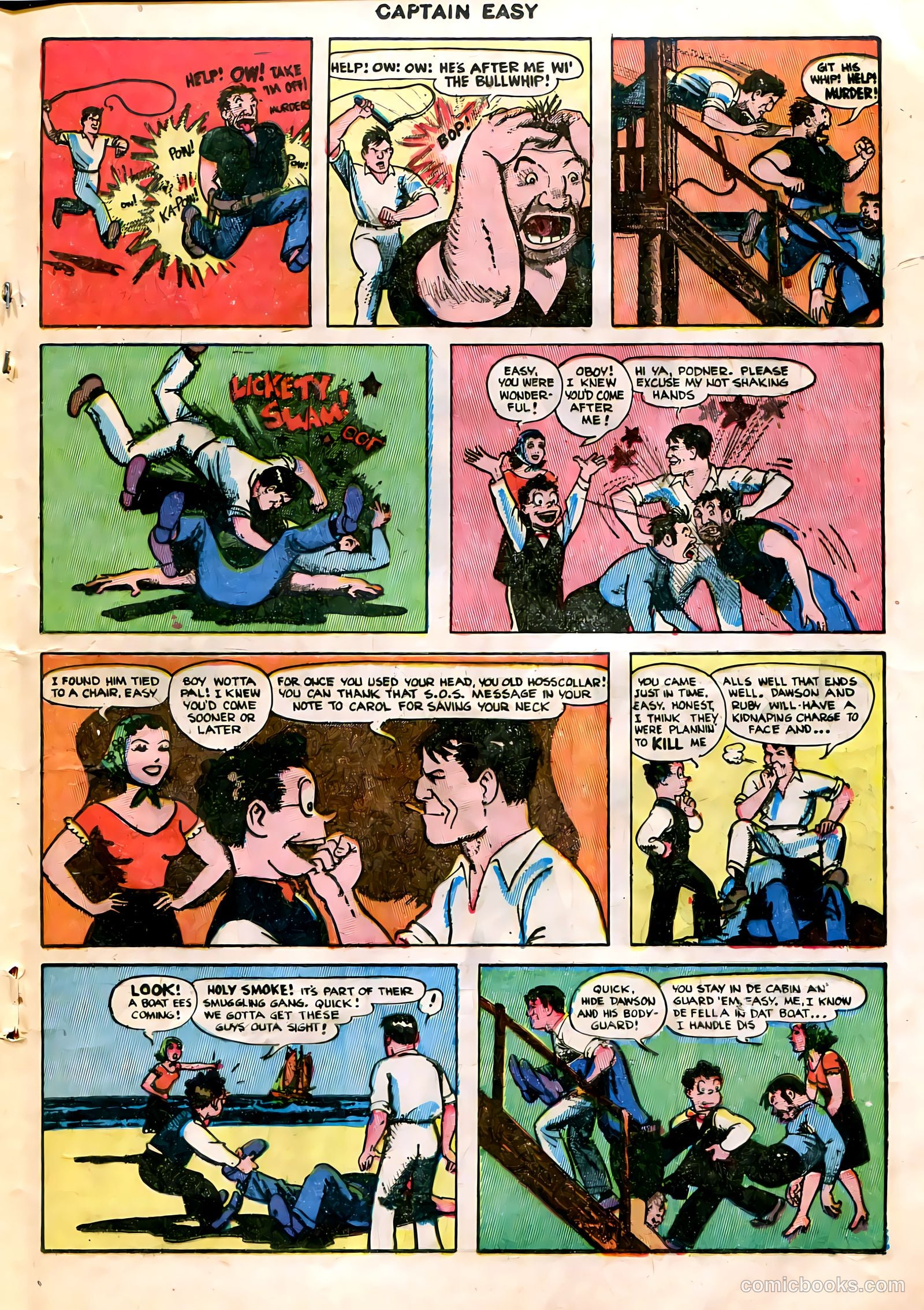 Captain Easy #16 (1949) — page 21 of 36