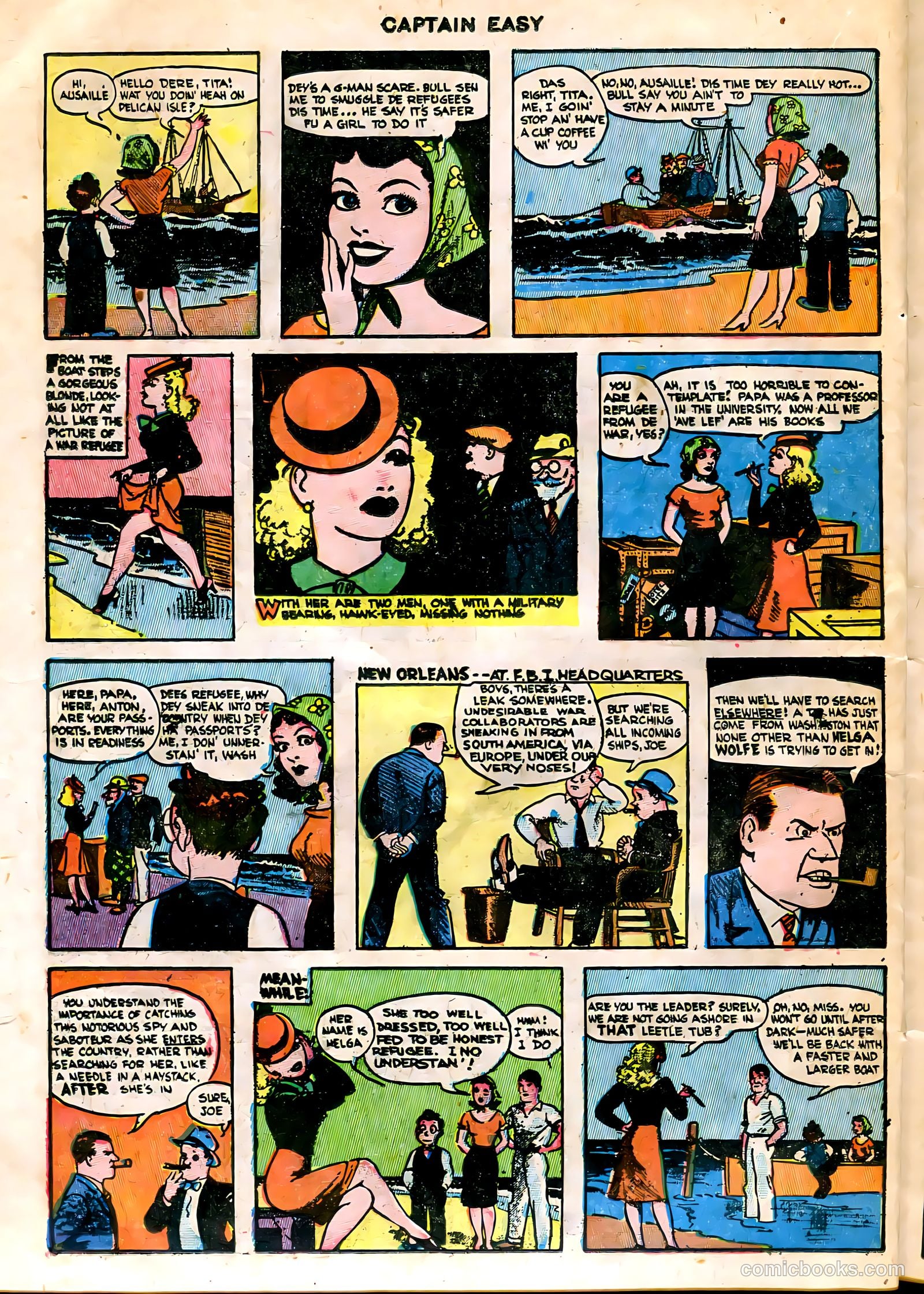 Captain Easy #16 (1949) — page 22 of 36