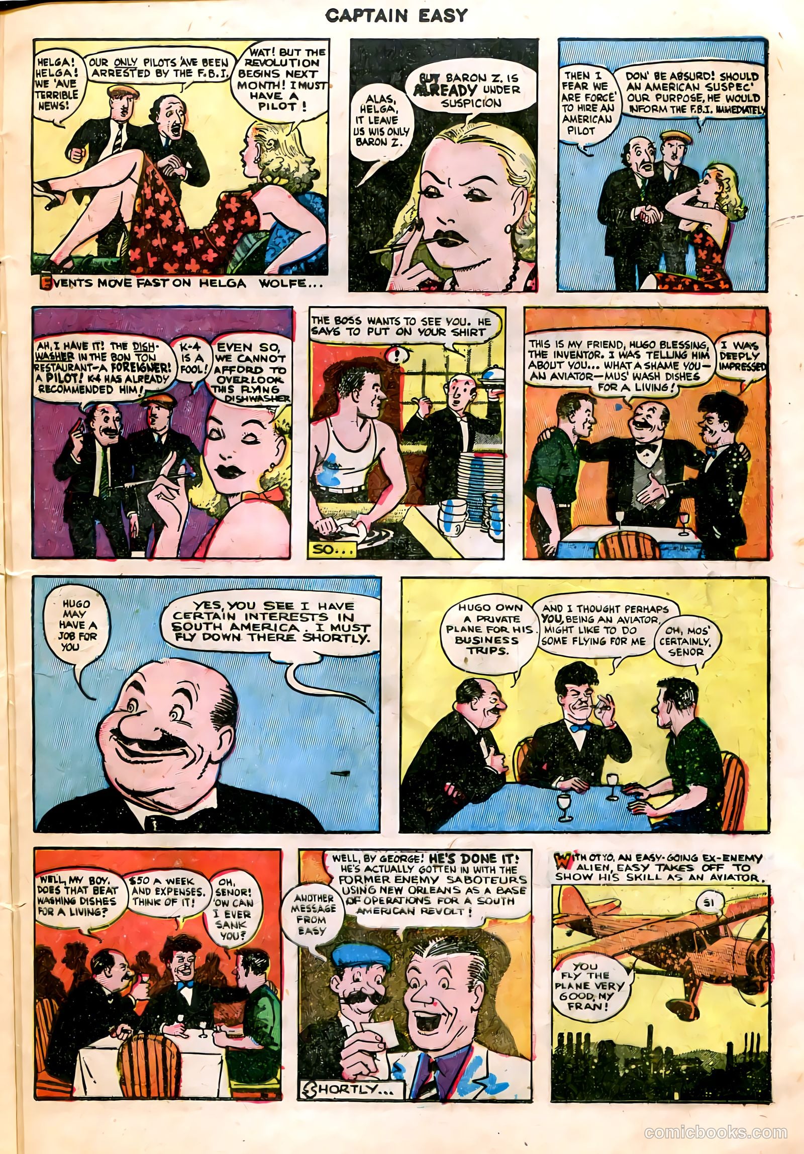 Captain Easy #16 (1949) — page 25 of 36