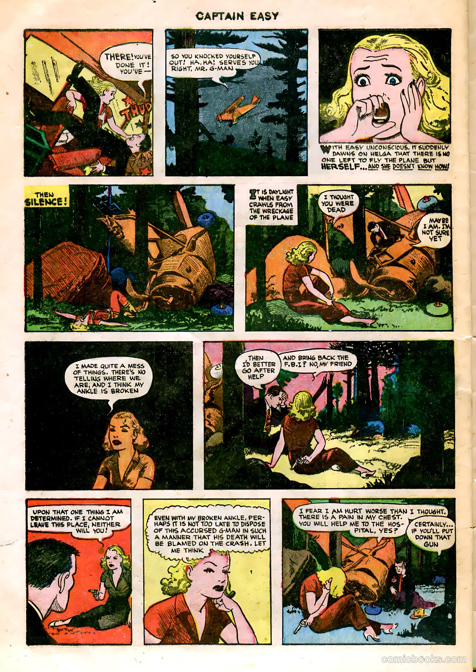 Captain Easy #16 (1949) — page 28 of 36